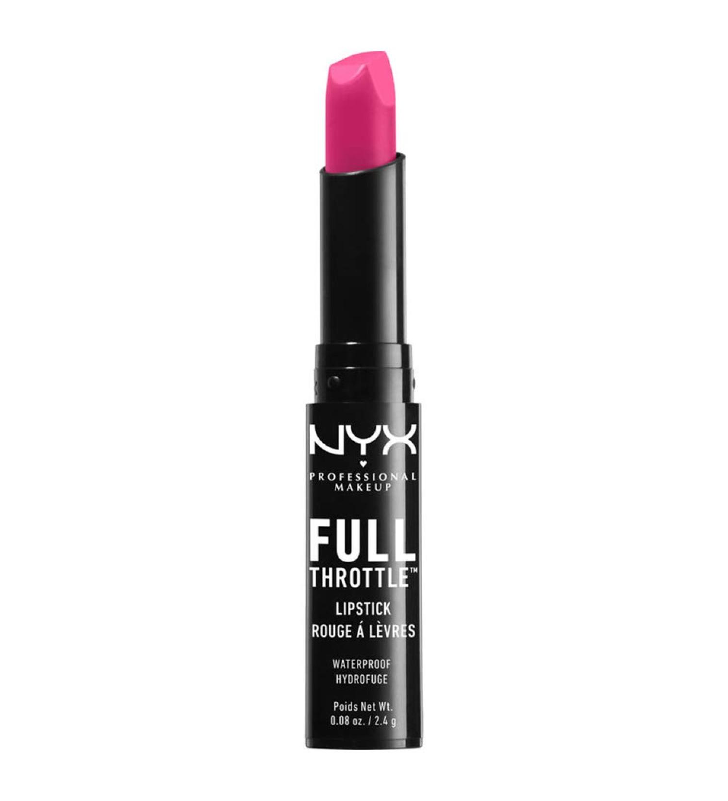 NYX Nyx cosmetics full throttle lipstick lethal kiss