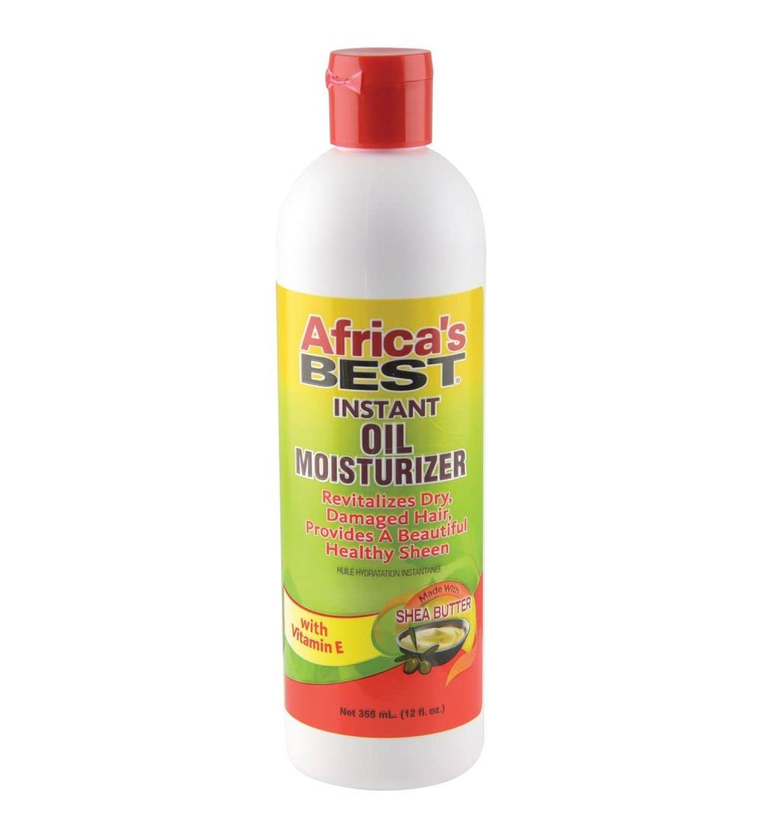 Buy Africa's Best Instant Oil Moisturizer 355ml - Fast International Shipping & Hydrating Skin Care - Buy Online on GoSupps.com