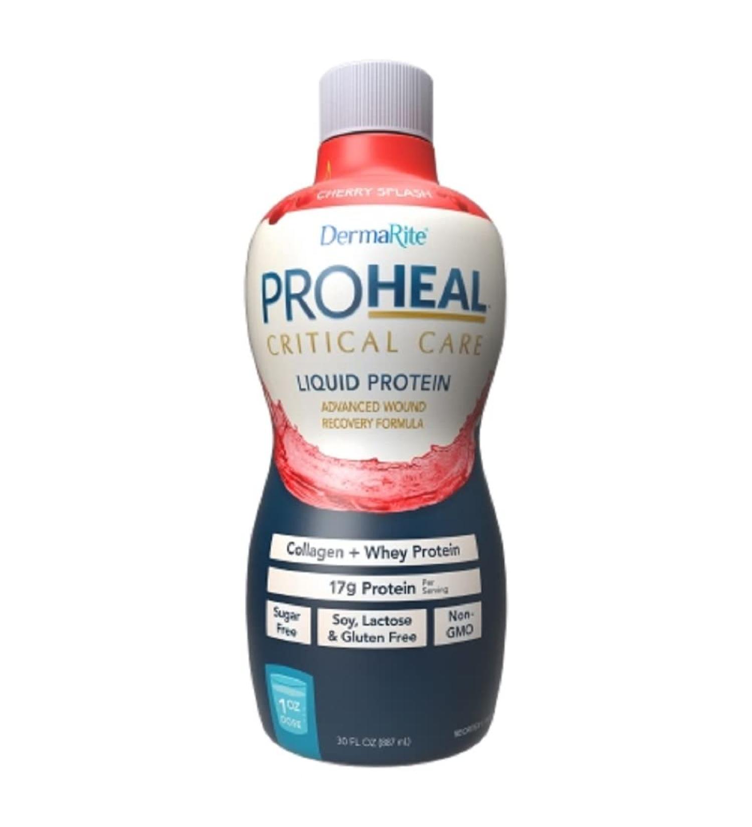 DermaRite Industries Proheal Critical Care Sugar-Free Liquid Protein 30oz