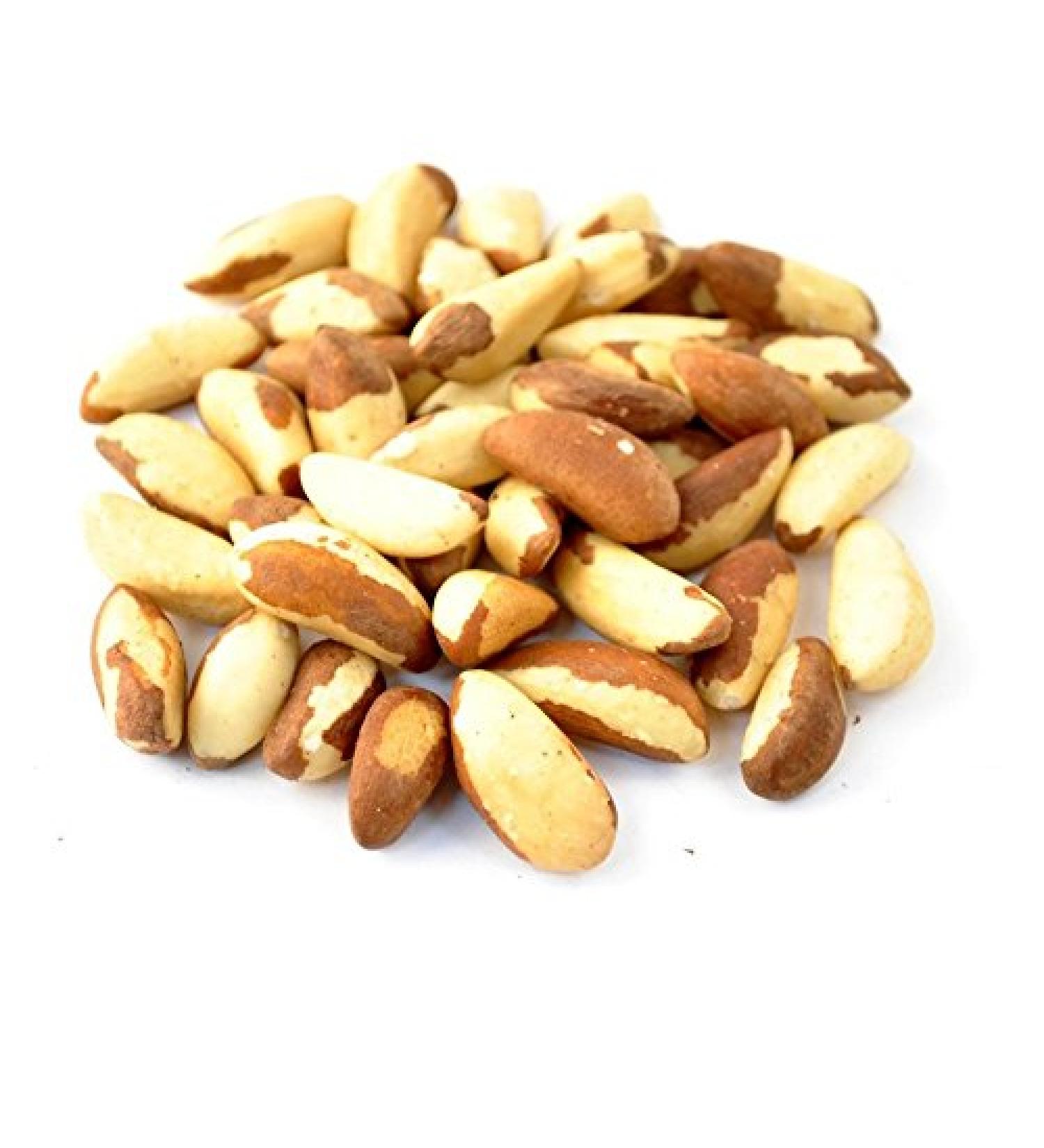 Anna and Sarah Raw Brazil Nuts - 1lb Jumbo Size Whole Nuts in Resealable Bag - Unsalted 1 Pound Pack - Buy Online on GoSupps.com