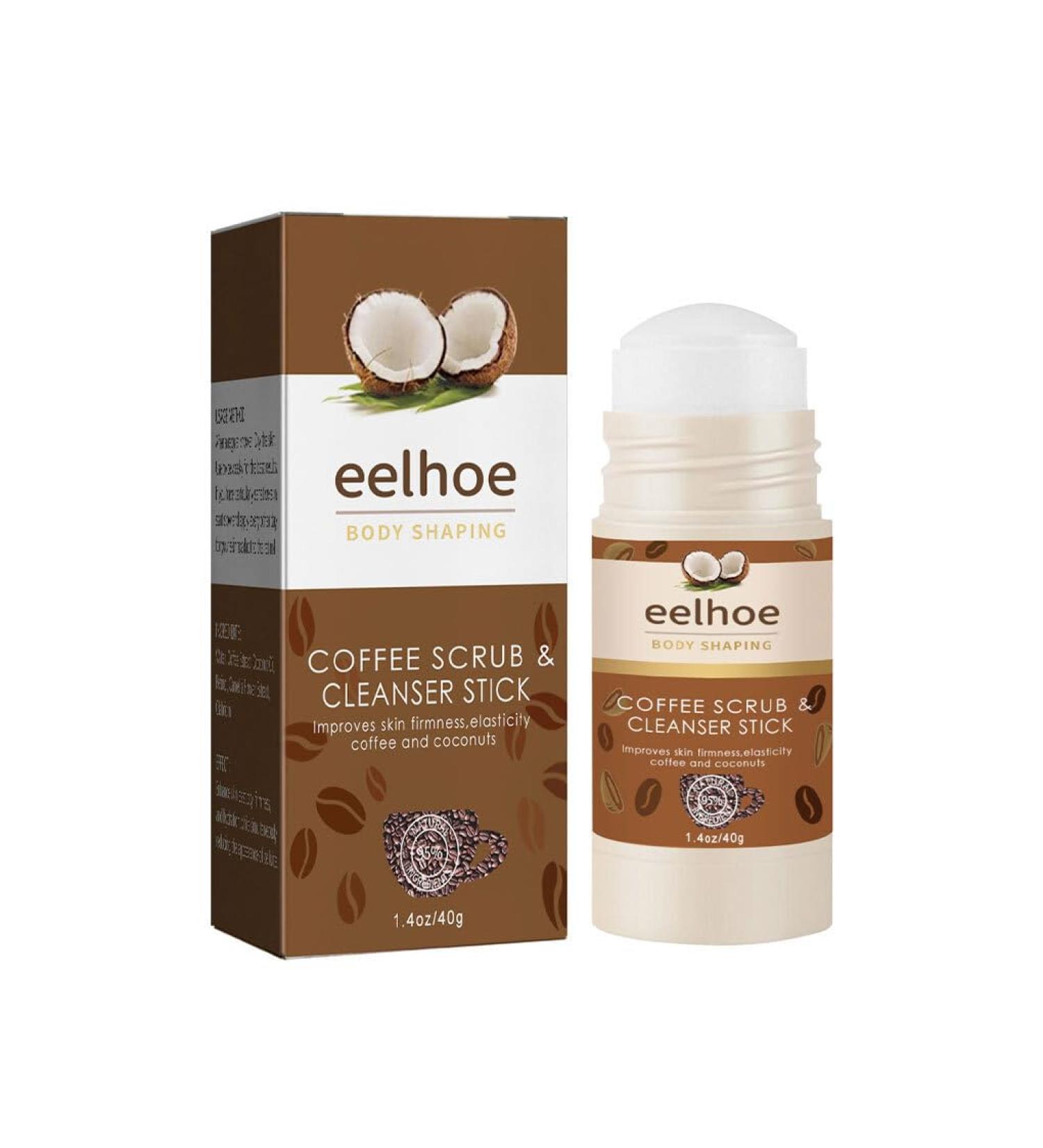  YUSSEQDD CoCoffee Scrub Cleansing Stick Moisturizing Firming Exfoliating Scrubs Tightening Skin Care Repair Moisturizing Sticks - Buy Online on GoSupps.com