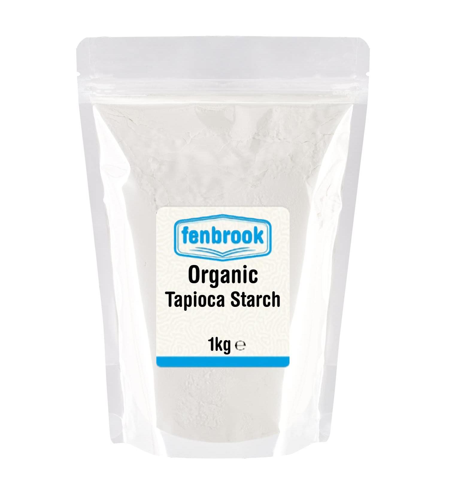 Organic Tapioca Starch 1kg | Certified Organic by Fenbrook Organic - Buy Online on GoSupps.com