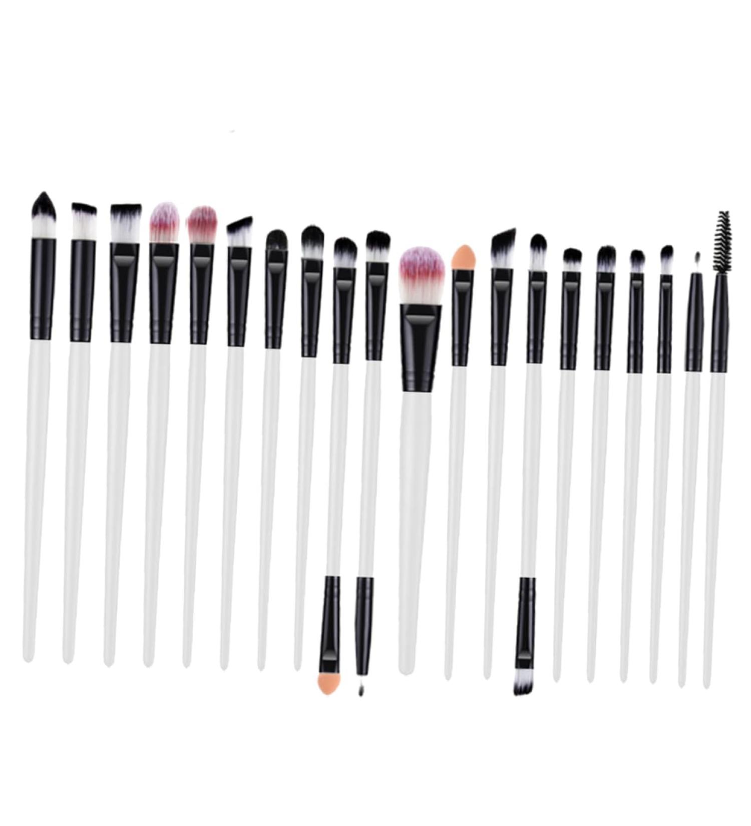 OHPHCALL 20pcs Portable Eye Makeup Eyeliner Eyeshadow Brush Kit Makeup Accessories Kit Para Pesta as - Buy Online on GoSupps.com