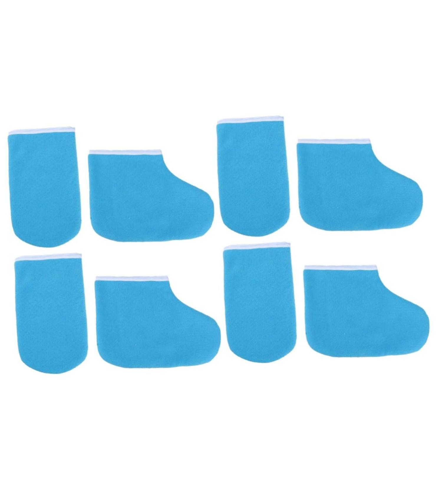 Healeved 2 Sets Wax Foot Cover Paraffin Accessories Mittens Paraffin Glove Paraffin Glove Paraffin Wax Covers Foot Spa Cover for Women Care Floor Mat Work - Buy Online on GoSupps.com