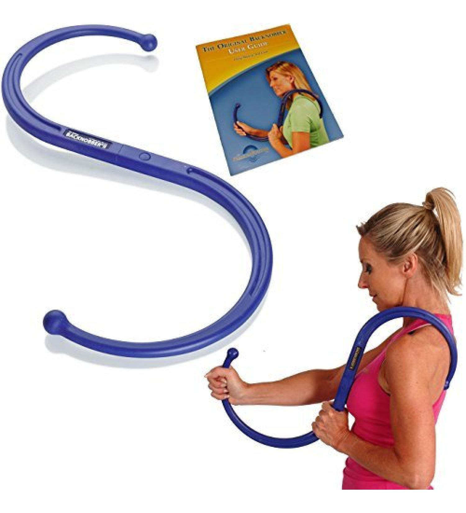Backnobber II - Original Deep Tissue Massage Tool for Muscle Relief | International Shipping Available - Buy Online on GoSupps.com