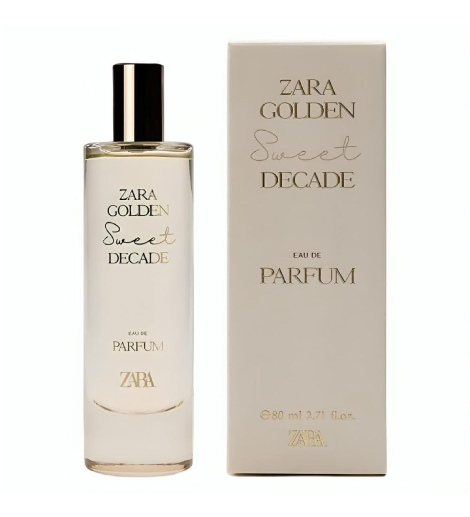 Zara Golden Decade Sweet Perfume for Women EDP Eau De Parfum 80 ML (2.71 FL OZ) - Buy Online on GoSupps.com