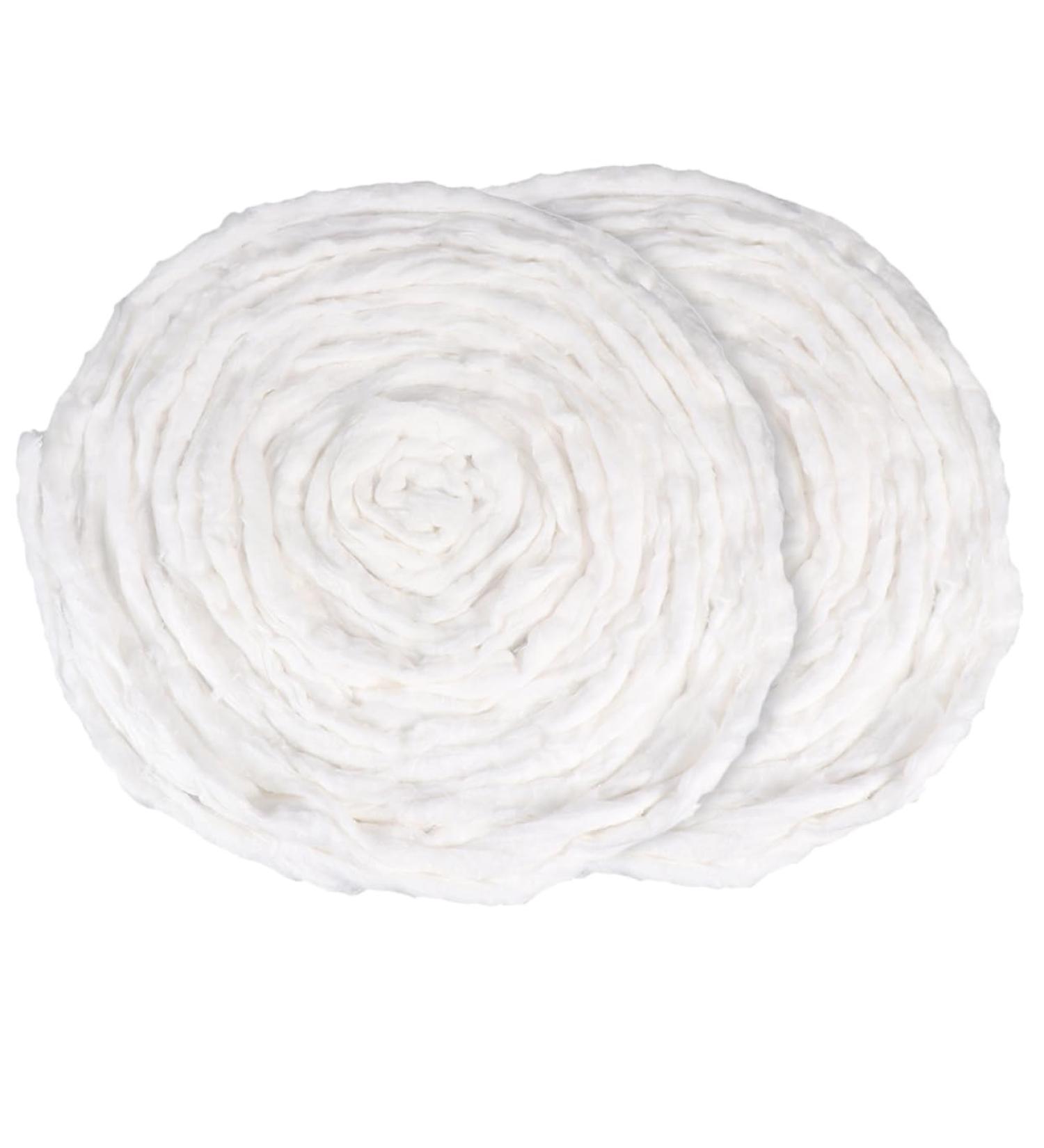 Angoily 2 Hairdressing Hair Coils for Manicures Cotton Hair Towel Makeup Supplies Cotton Beauty Coil Manicures Cotton Absorbent Cotton White Cosmetic Makeup Utensils - Buy Online on GoSupps.com