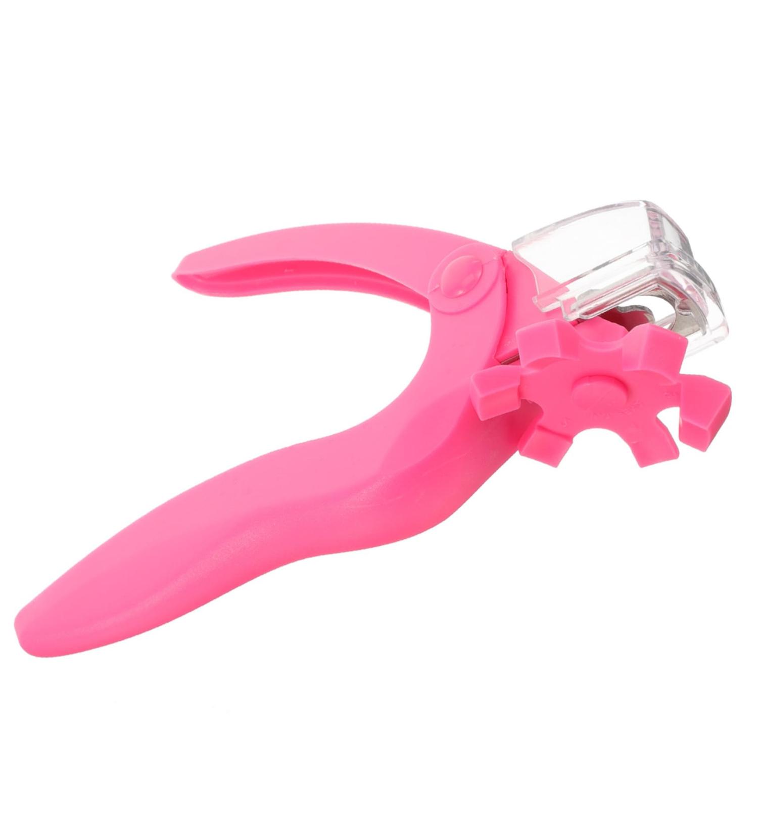 Housoutil Trimmer Fake Nails Faux Nail Clippers Nail Art Clipper Manicure Nail Extended Nail Clipper Nails Clipper False Clipper Nail Tips Pink Nail Portable Stainless Steel - Buy Online on GoSupps.com