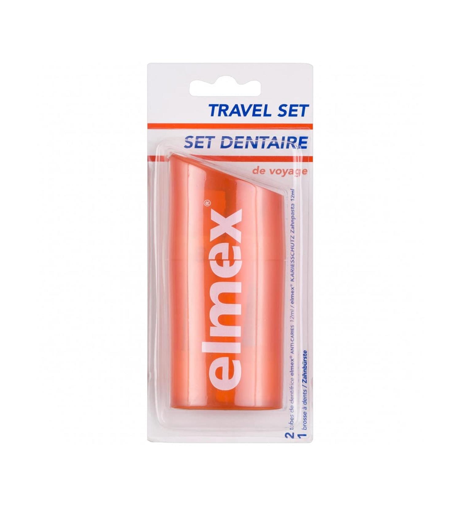Elmex dental care set for travel