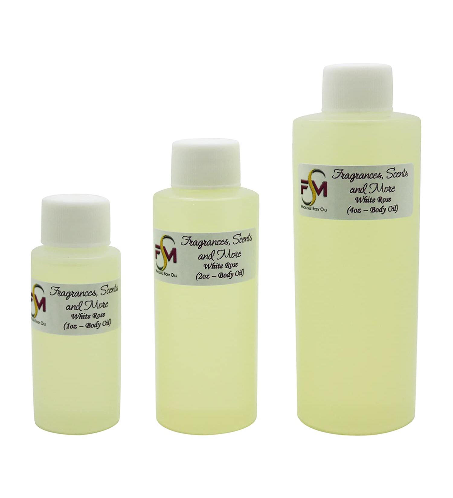 White Rose Fragrance Oil - 0.17 Fl Oz Glass Roll On (5ml) | Premium Scent for Aromatherapy & Relaxation | Ships Internationally - Buy Online on GoSupps.com