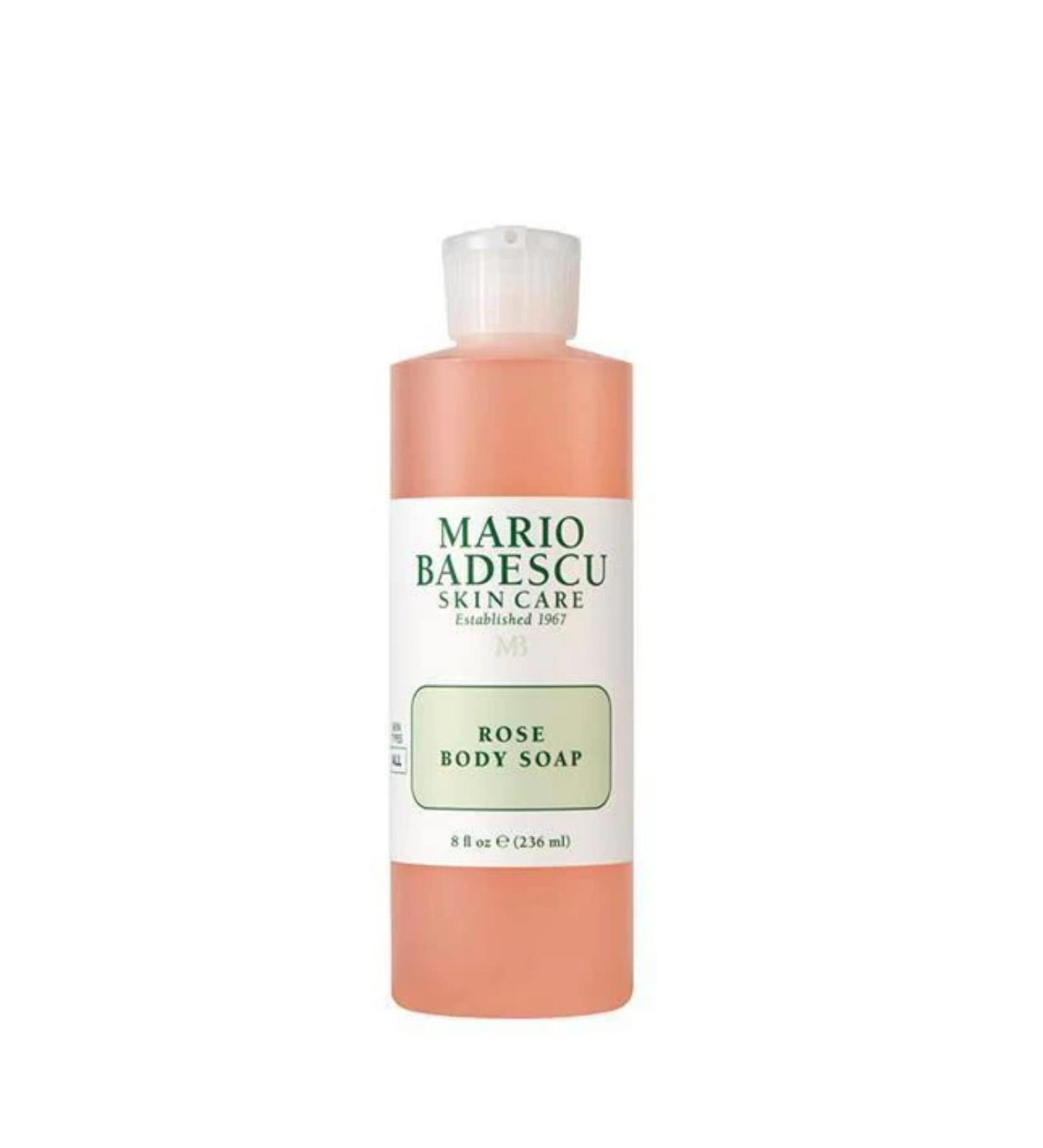 Mario Badescu Rose Body Soap - For All Skin Types 236ml - Buy Online on GoSupps.com