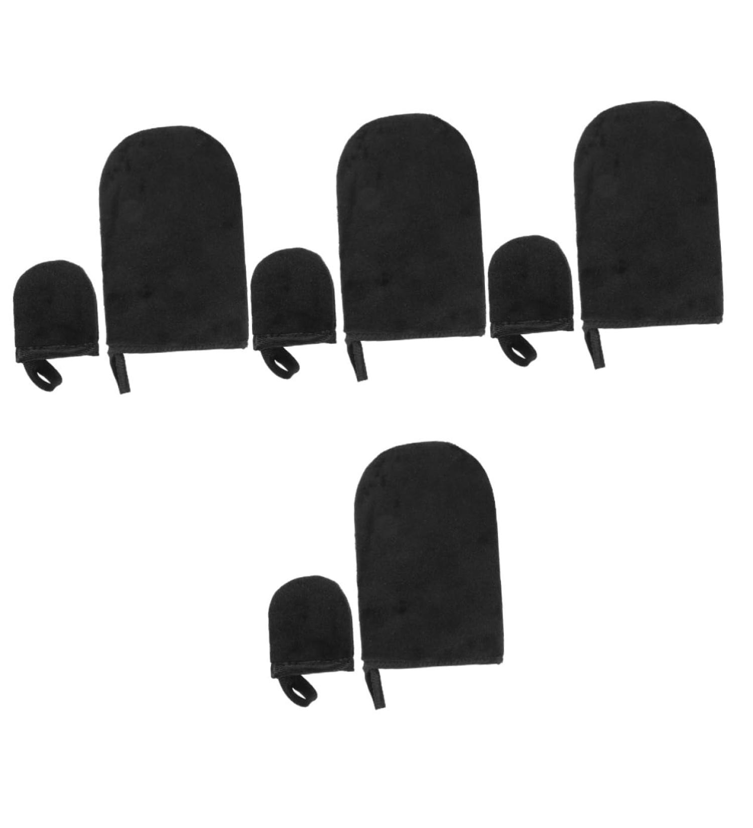 Ipetboom 4 Sets Tanning Gloves Gel Nails Gelnails Uv Gloves Mitt Design Tanning Mitt Hand Protectors Nail Art Hand Cover Nail Art Supplies Hand Painted Hand Guard - Buy Online on GoSupps.com