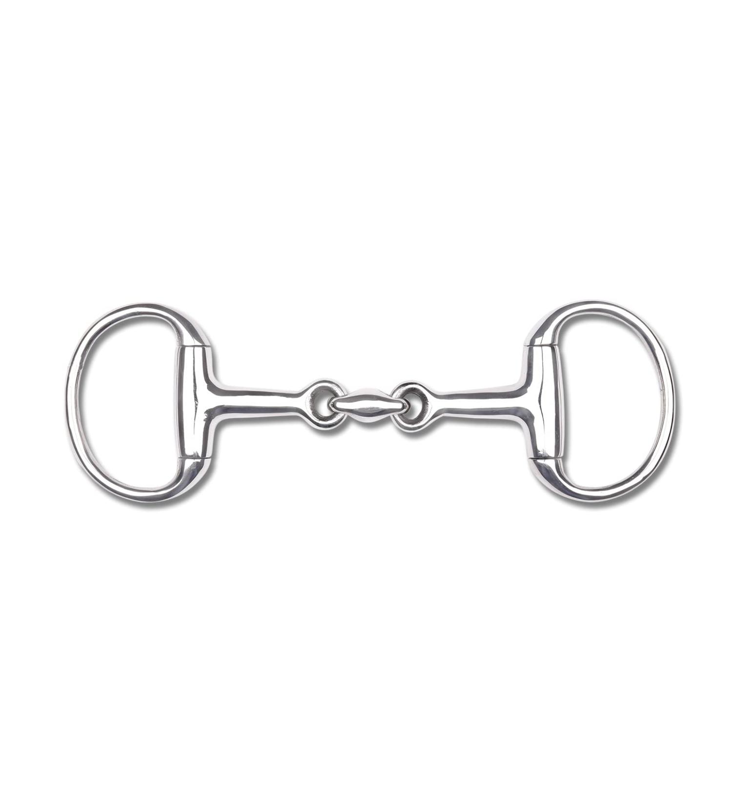 WALDHAUSEN Pony olive head bit double broken solid width 10.5 cm