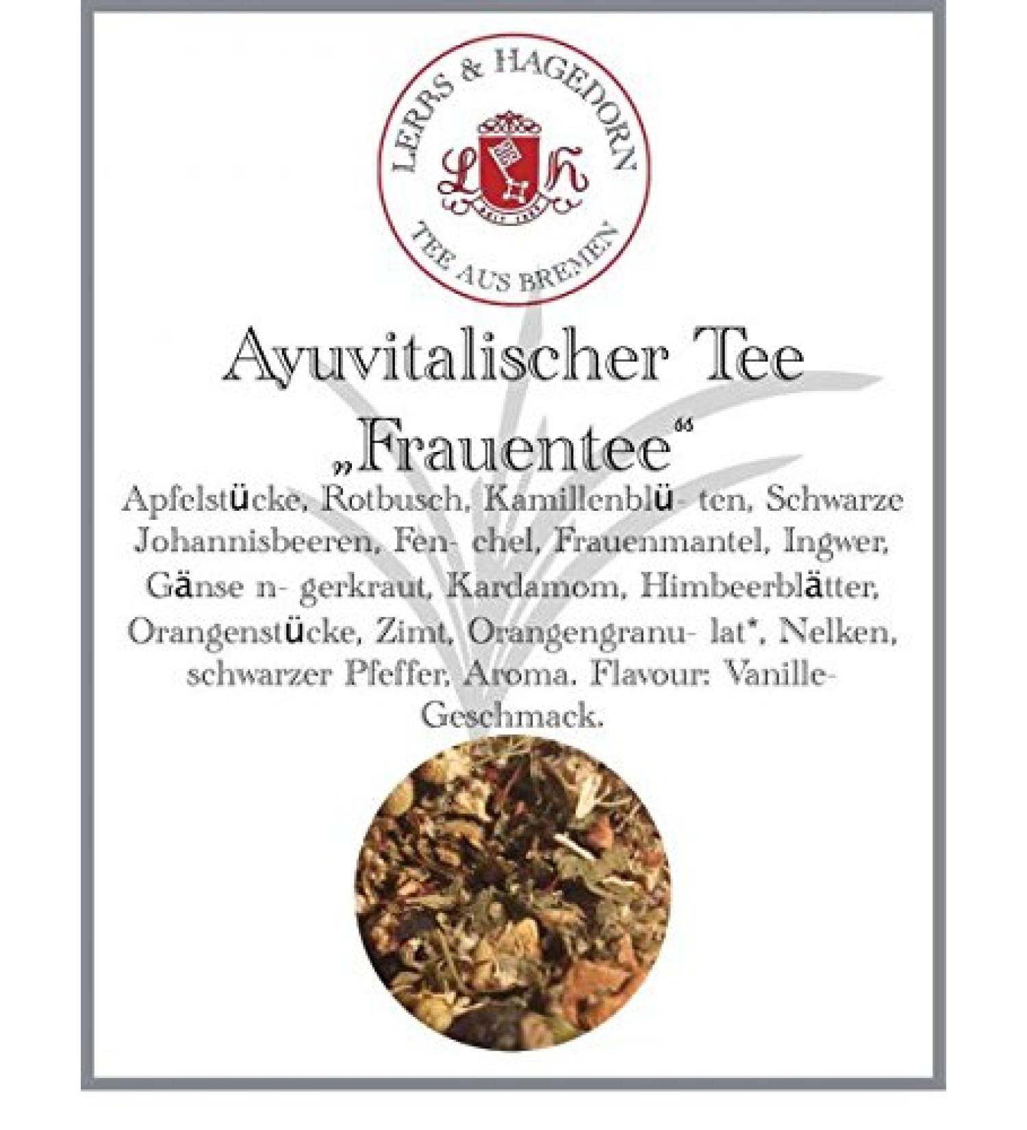 Lerbs & Hagedorn Ayurvedic Tea for Women 250g