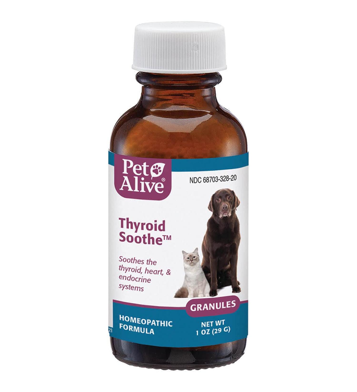 Buy Native Remedies PetAlive Thyroid Soothe Granules - Natural Support for Pet Thyroid Health | Fast International Shipping - Buy Online on GoSupps.com