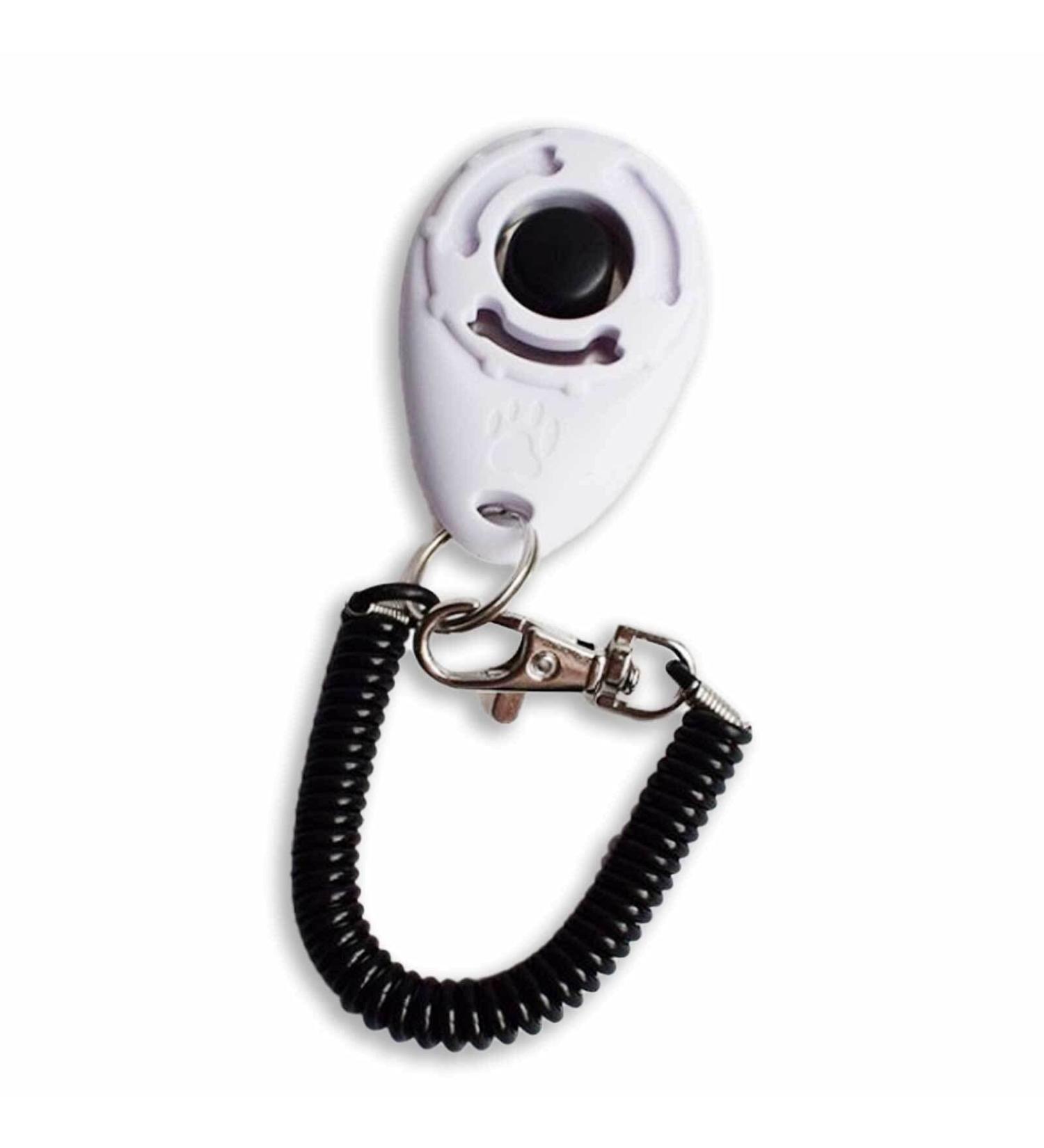 Monkimau Clicker for Dog & Cat Training - Effective Clicker Training Tool (White) - Buy Online on GoSupps.com
