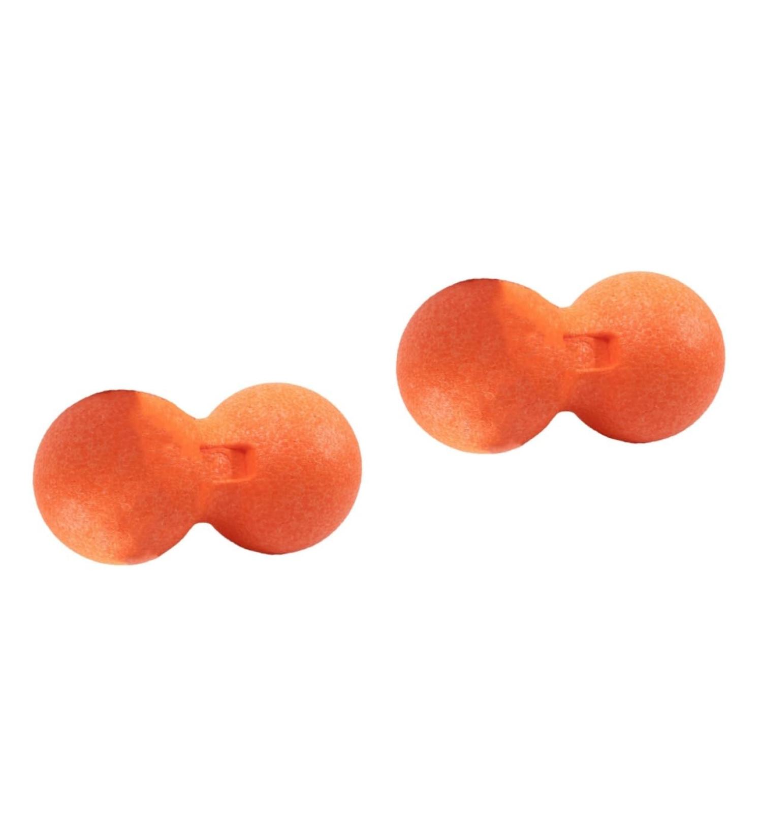 Beavorty 2 STK Peanut Massage Ball - Deep Tissue Lacrosse Massage Gear for Muscle Relief | Perfect for Athletes & Rehab - Buy Online on GoSupps.com