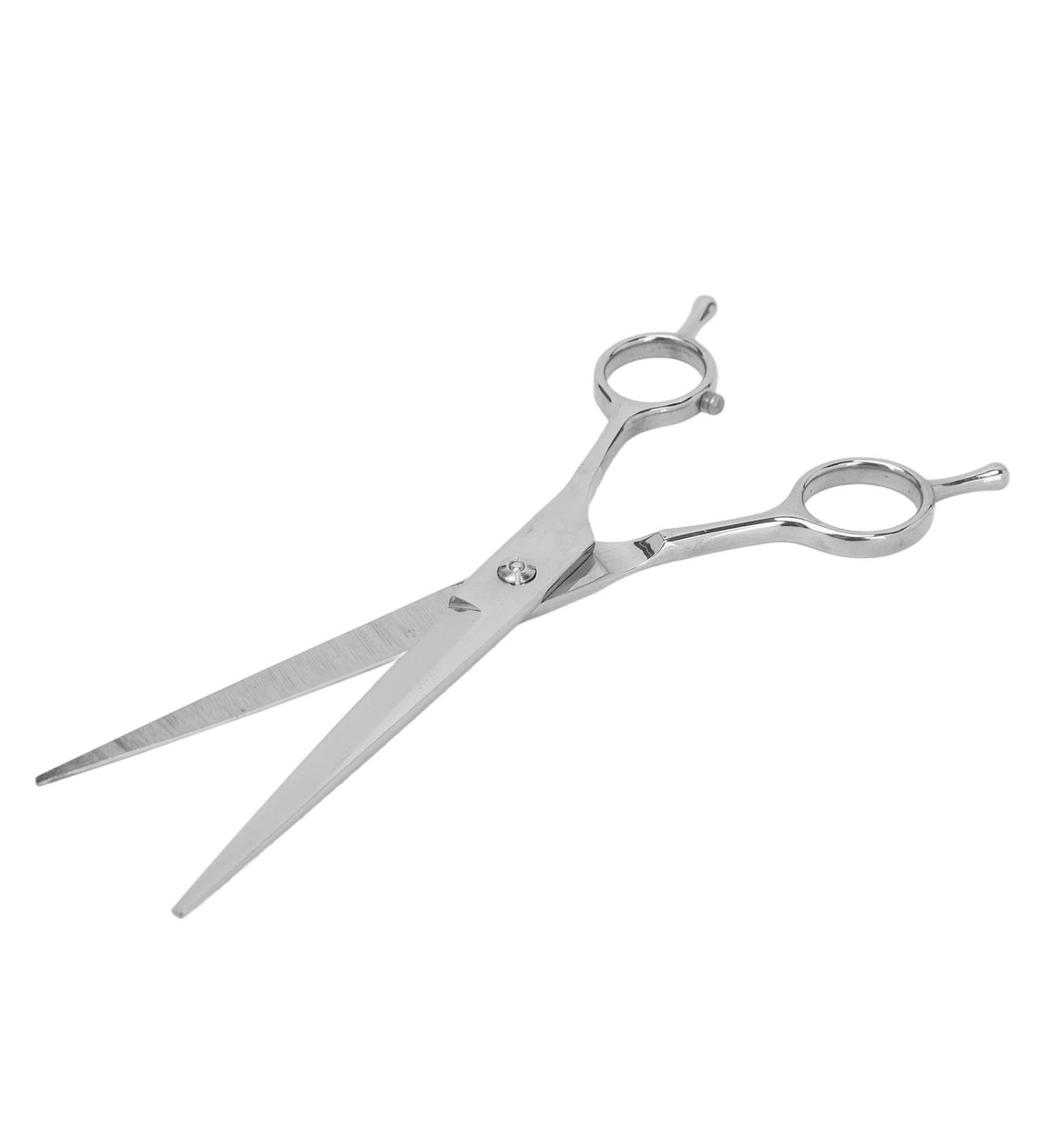 Hair Cutting Scissors Straight Hairdressing Shears Stainless Steel Tool for Home Salon - Buy Online on GoSupps.com
