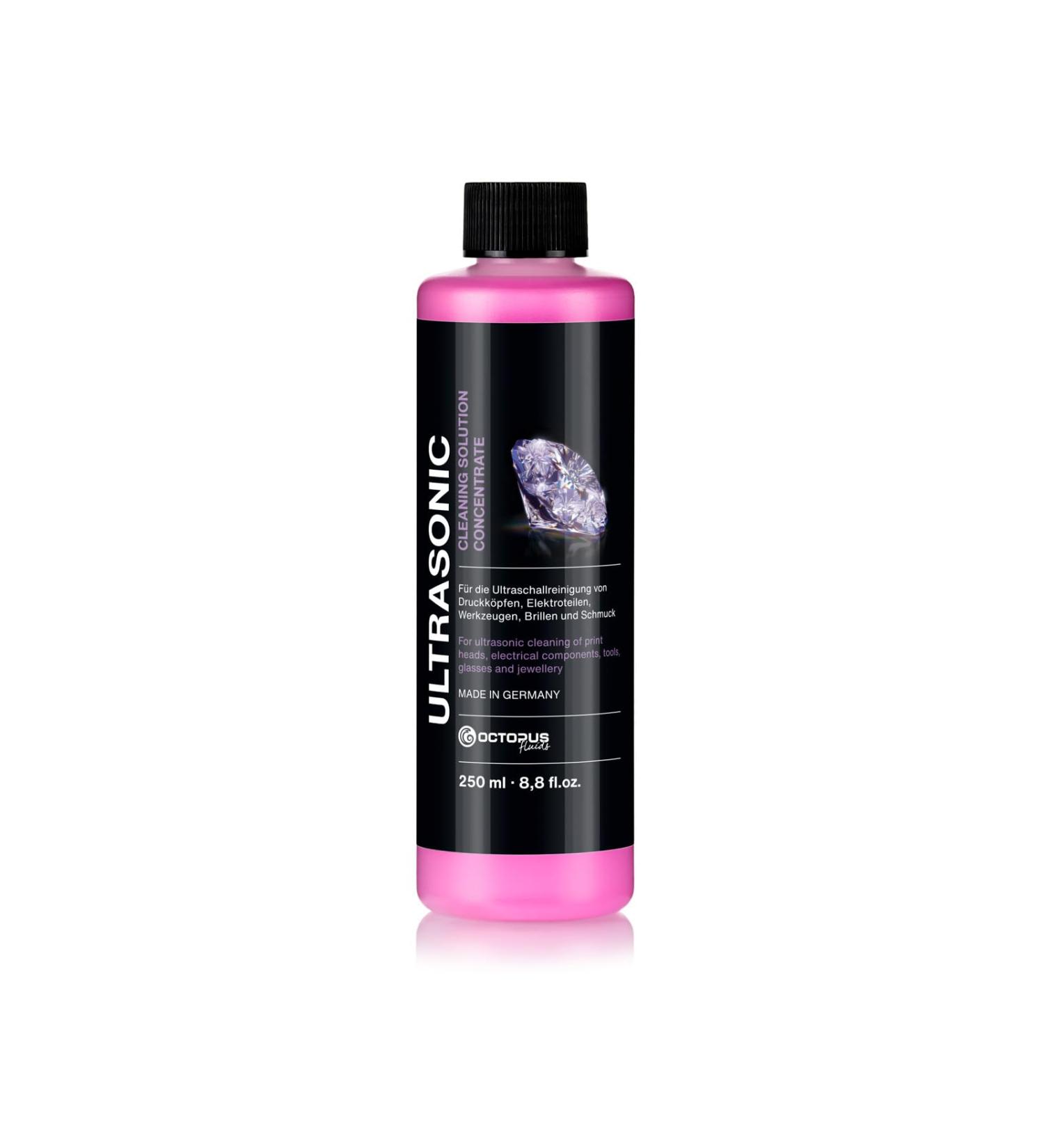 Buy OCTOPUS Ultrasonic Cleaner Concentrate - 250ml for Glasses & Jewelry Hygiene | International Shipping - Buy Online on GoSupps.com