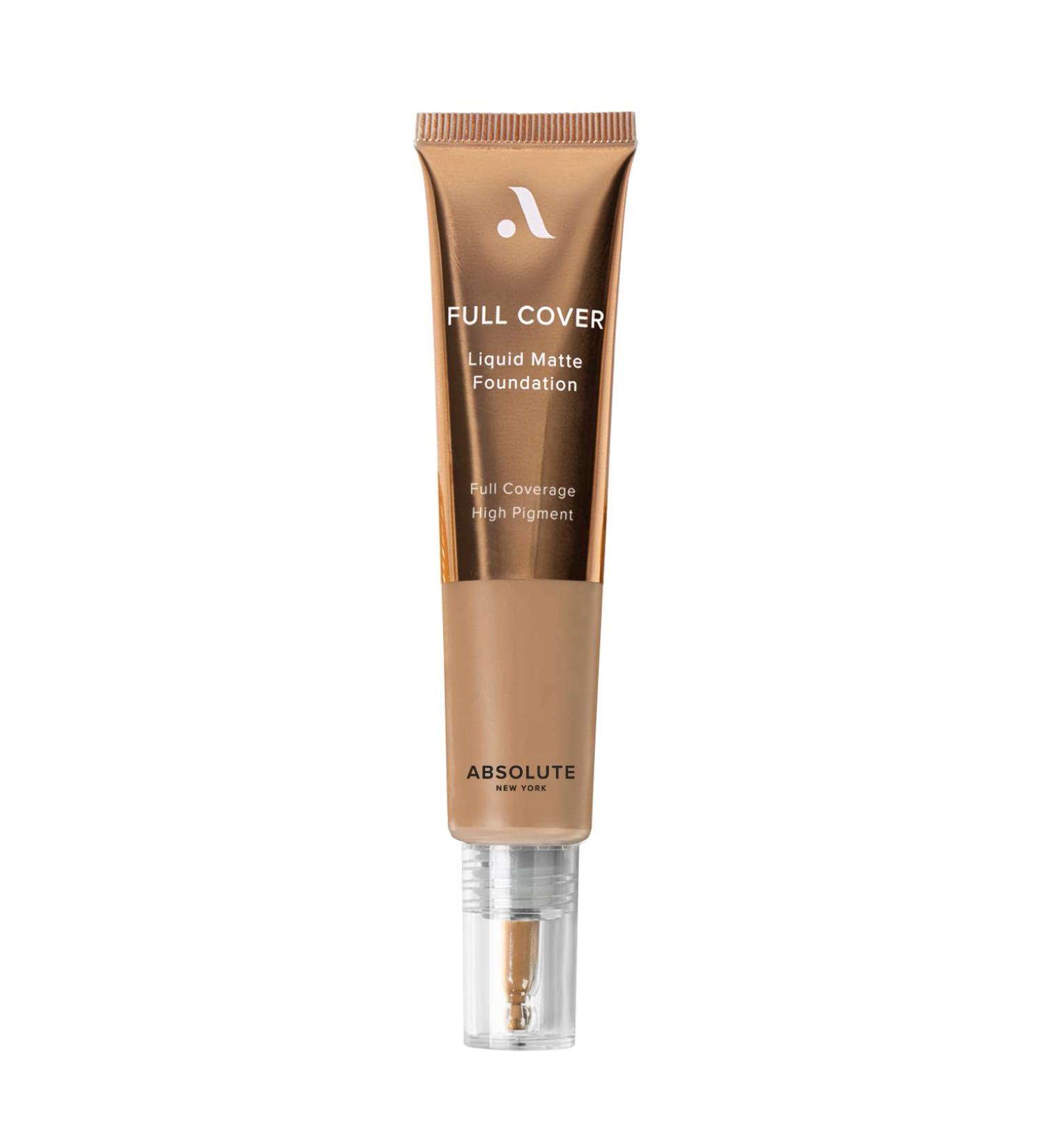 Absolute New York Liquid Matte Foundation - Warm Walnut | Full Coverage Formula - Buy Online on GoSupps.com