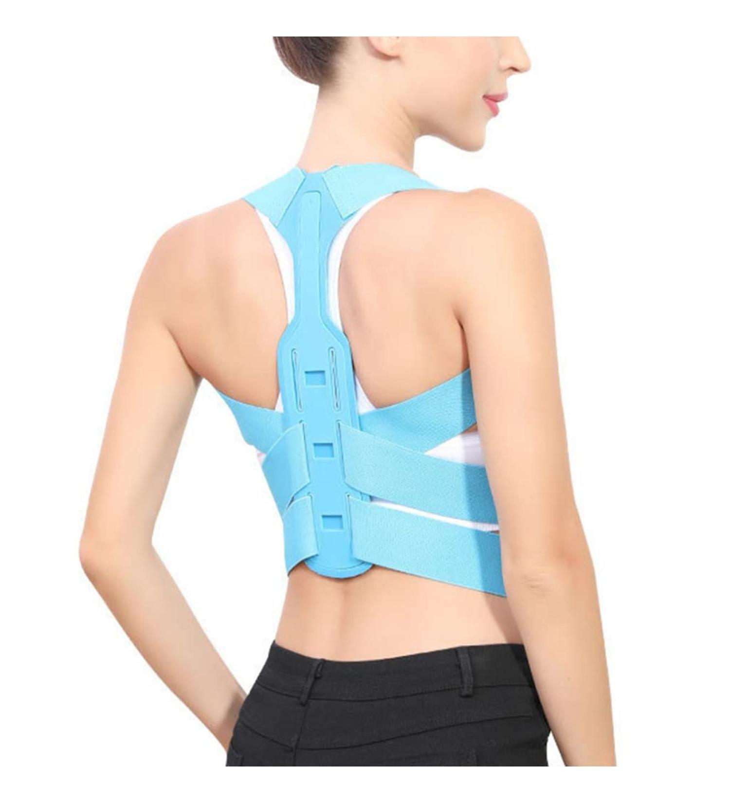 Adults Sitting Posture Corrector Boys Girls Spinal Support Belt Correct Body Figure Stand Trainer Device (Color : Gray Size : Small) (Blue Large) - Buy Online on GoSupps.com