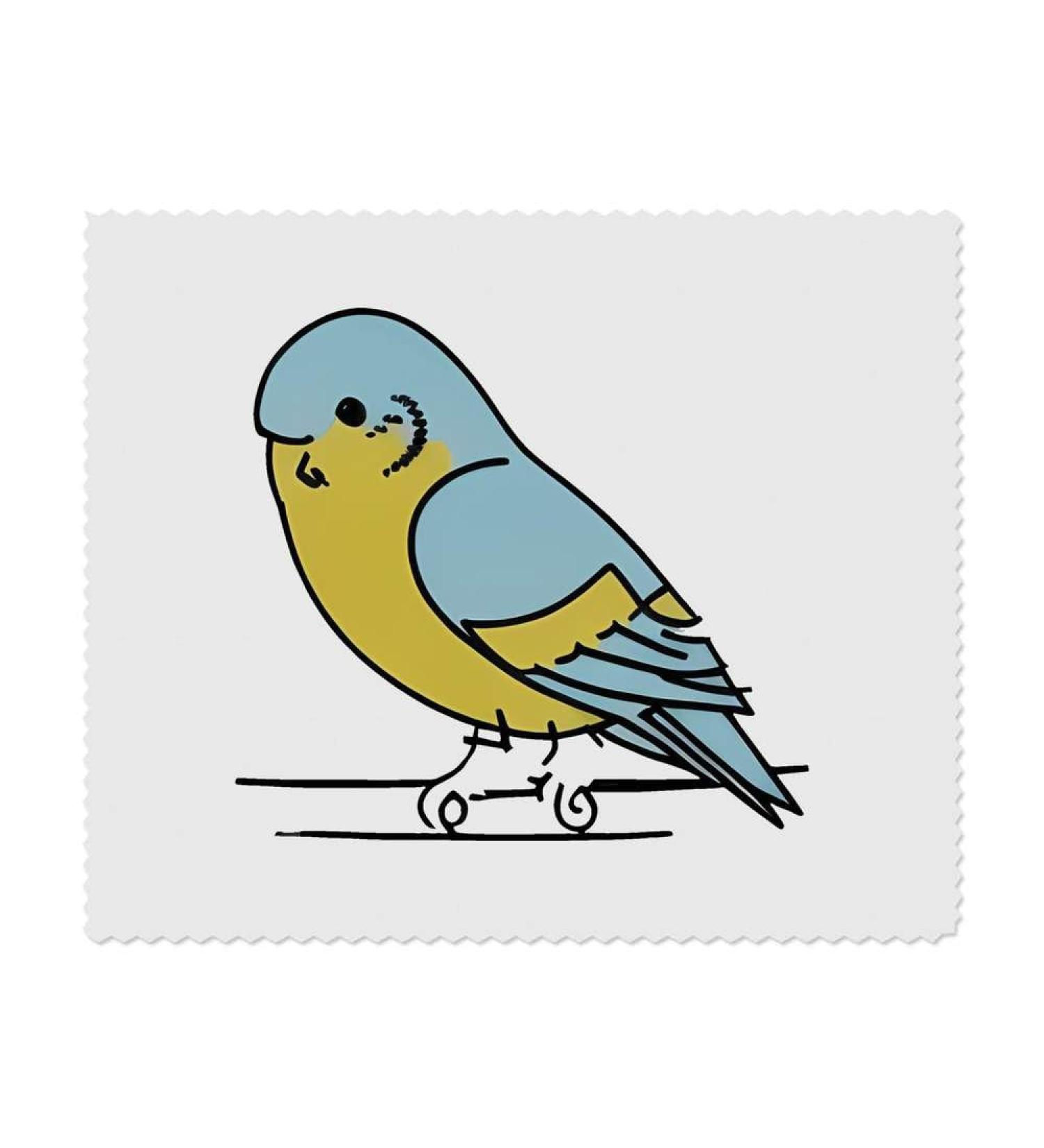 Buy 2 x Blue Budgie Microfiber Cleaning Cloths | Eco-Friendly Lint-Free & Machine Washable - Buy Online on GoSupps.com
