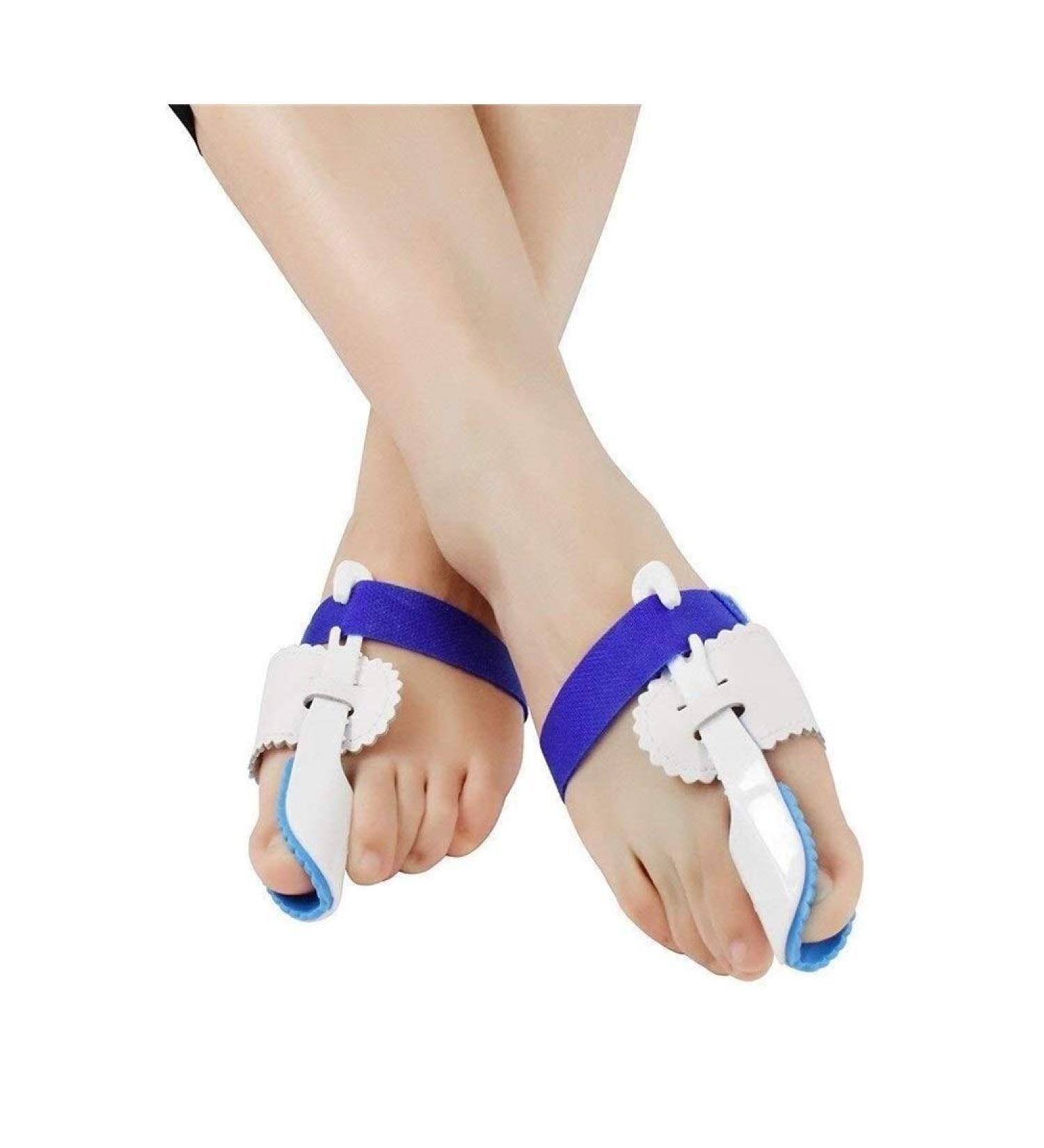 Breathable Bale Rail & Toe Smooths - Elastic Support for Hallux Valgus Treatment & Prevention for Men & Women - Buy Online on GoSupps.com