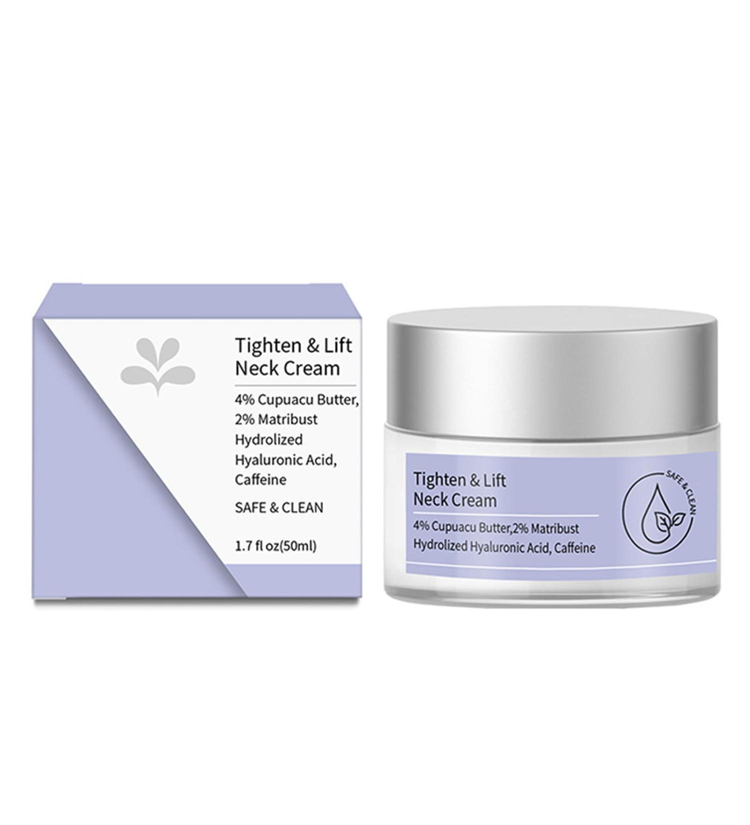 Tighten & Lift Firming Neck Cream Neck Firming Cream - Best for Tightening Sagging Skin Tighten and Lift Neck Cream Face Moisturiser Repair Decolletage Cream Even Skin Tone - Buy Online on GoSupps.com