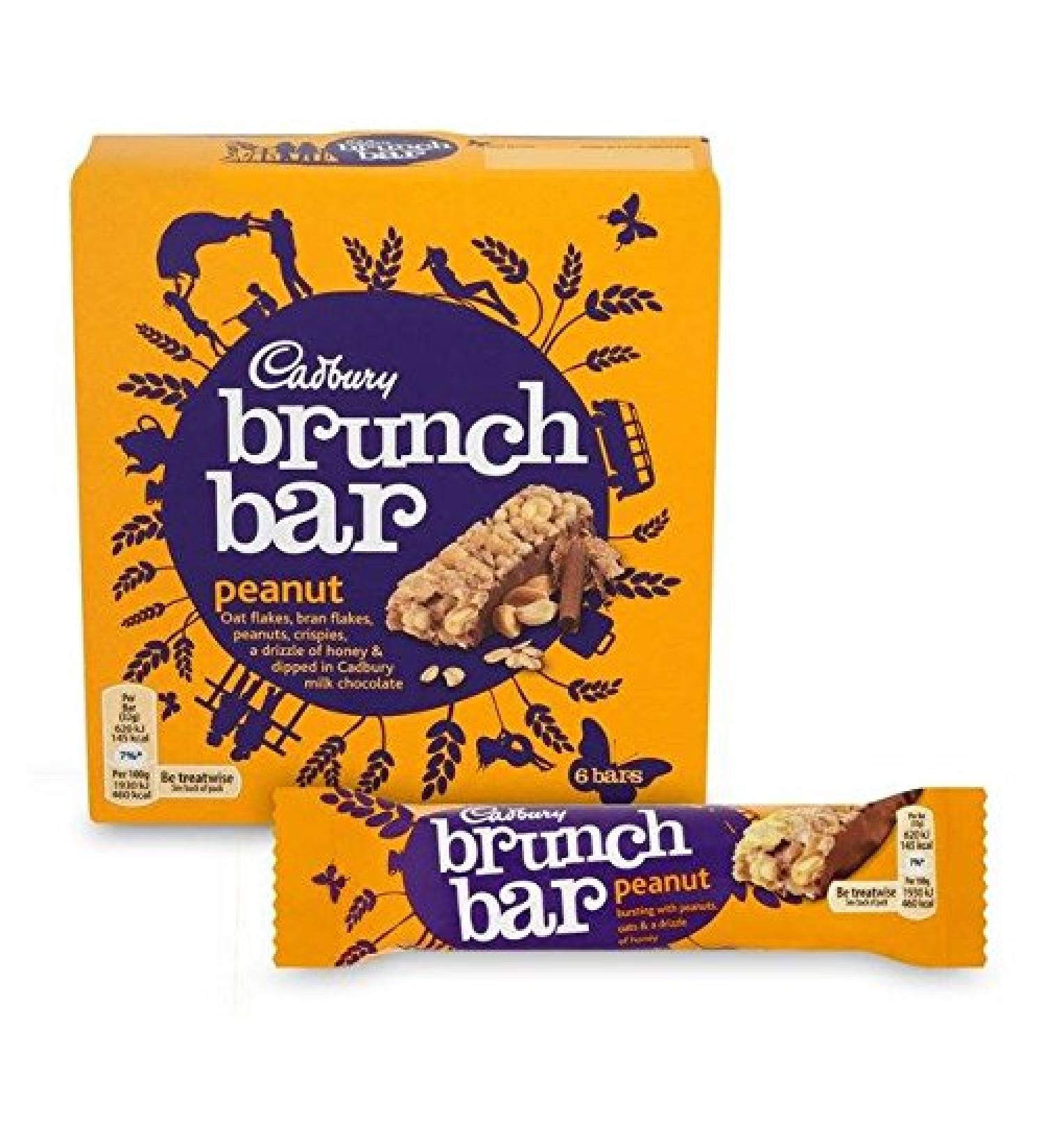 Cadbury Brunch Bar Peanut 5 x 38g