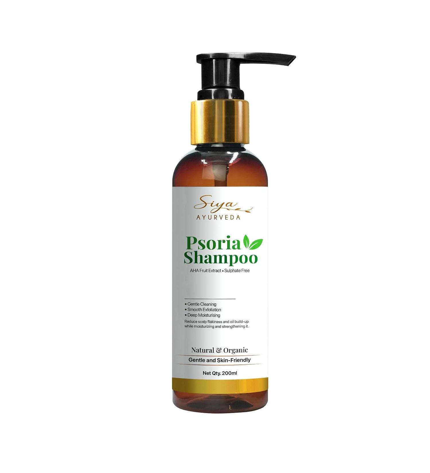 Psoria Shampoo - Sulfate-Free Itchy Scalp & Anti-Dandruff Cleanser with 1% Salicylic Acid & AHA | Best for Psoriasis Relief - Buy Online on GoSupps.com