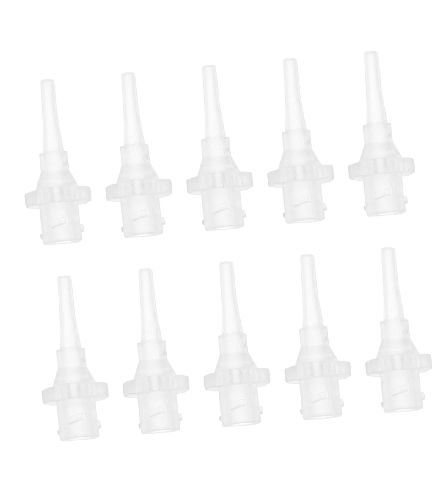 WRITWAA 100Pcs Disposable Replacement Tips for Ear Washer Medical Grade Ear Wax Cleaning Tool for Safe and Irrigation Fits All Ear Environmental Protection Design - Buy Online on GoSupps.com