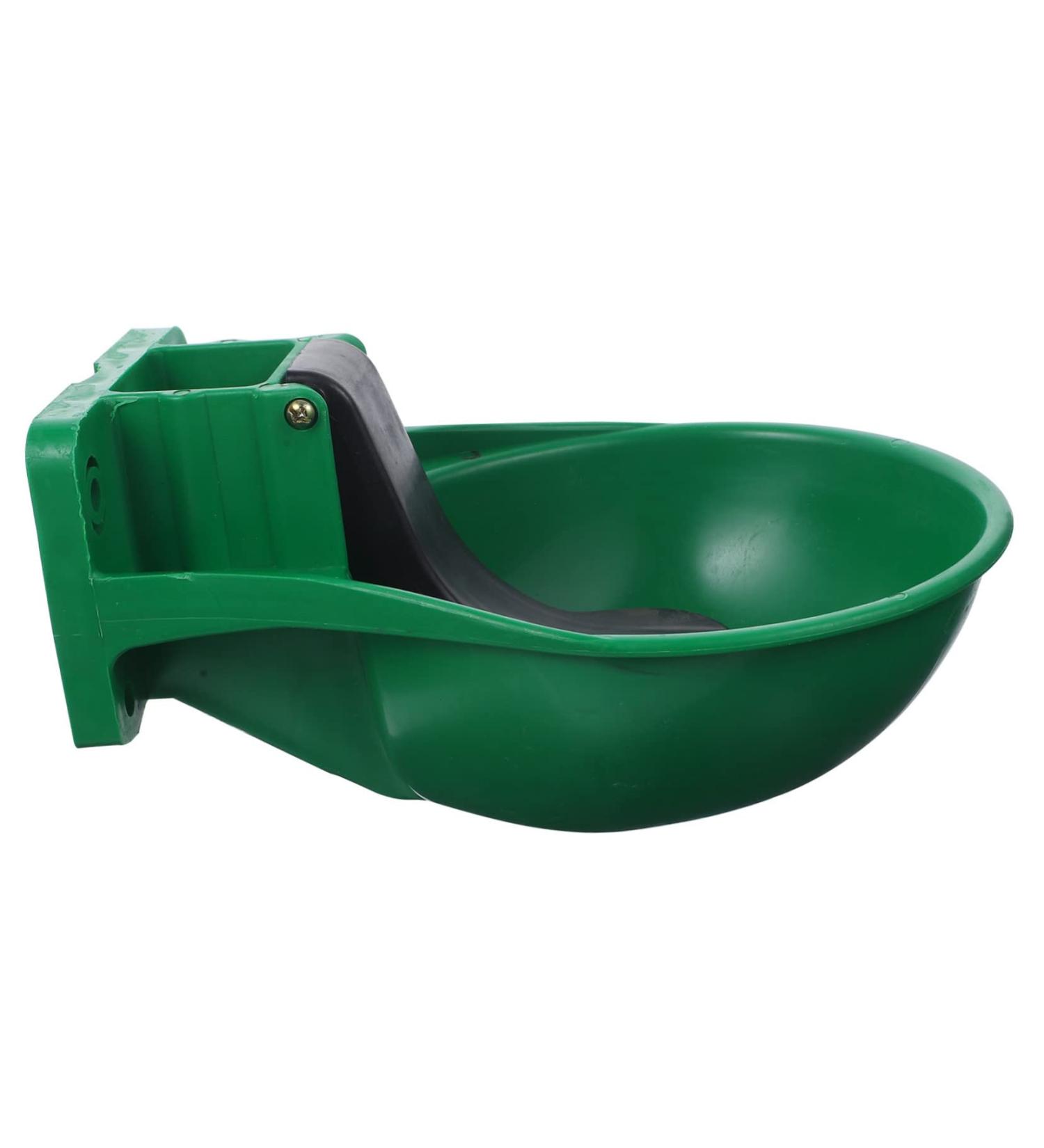 Ipetboom 1pc Cow Automatic Bowl Cattle Livestock Drinker Bowl Dog Small Dog Big Chicken Animal Iron 30x24cm Black - Buy Online on GoSupps.com