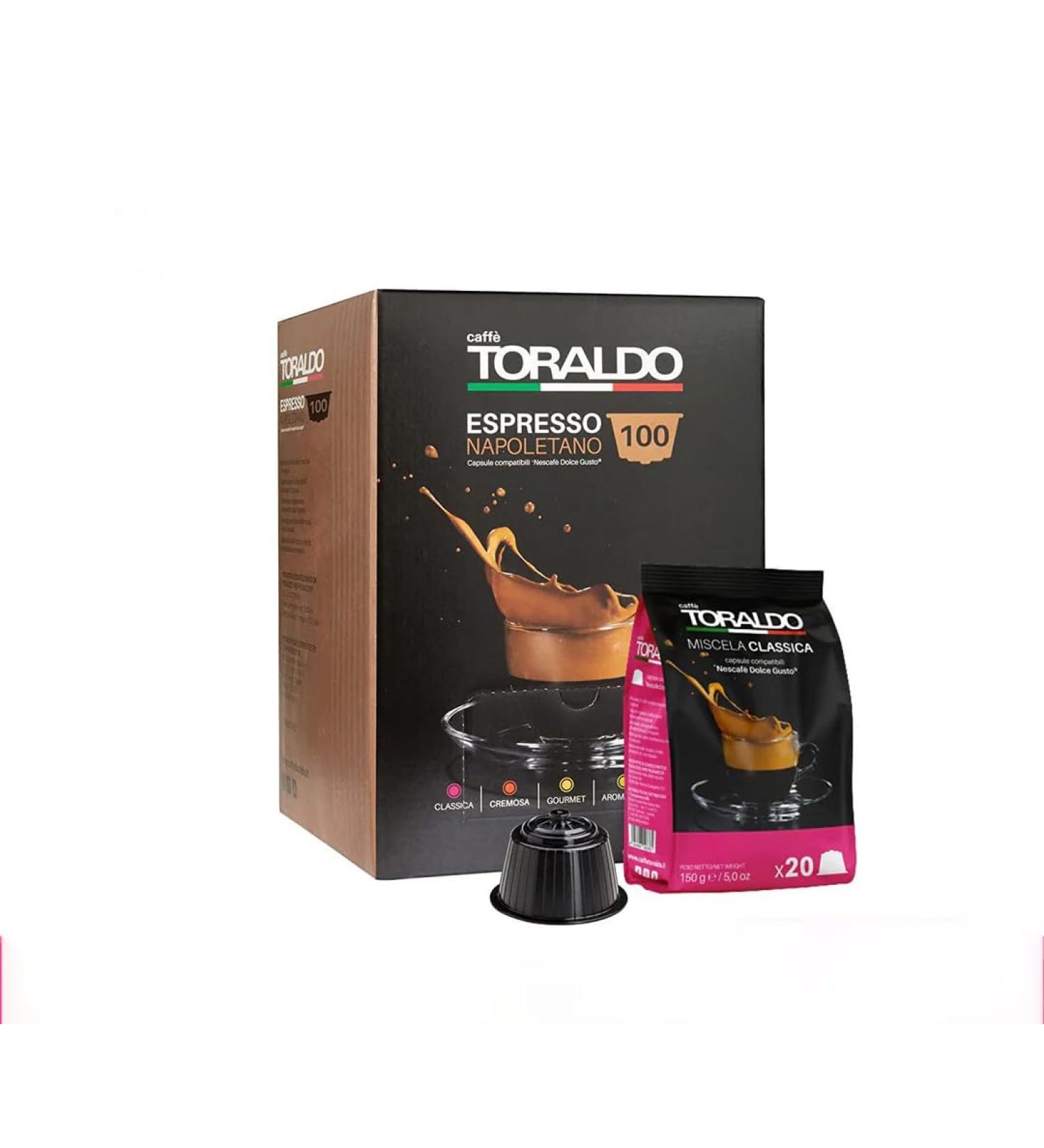  caff toraldo Caffe' Toraldo - Dolce Gusto compatible capsules Classic blend (300) - Buy Online on GoSupps.com