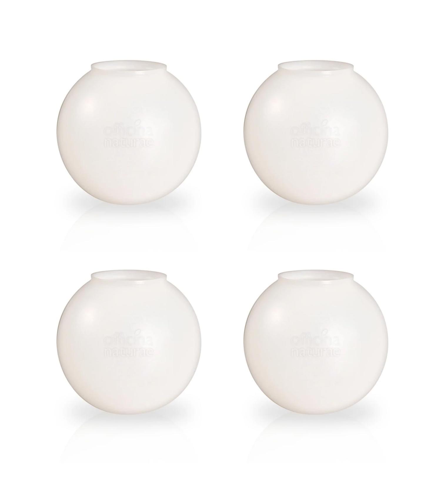 Officina Naturae Set of 4 Ecological and Graduated Measuring Balls for Washing Machine Powder and Liquid Laundry Made in Italy - Buy Online on GoSupps.com