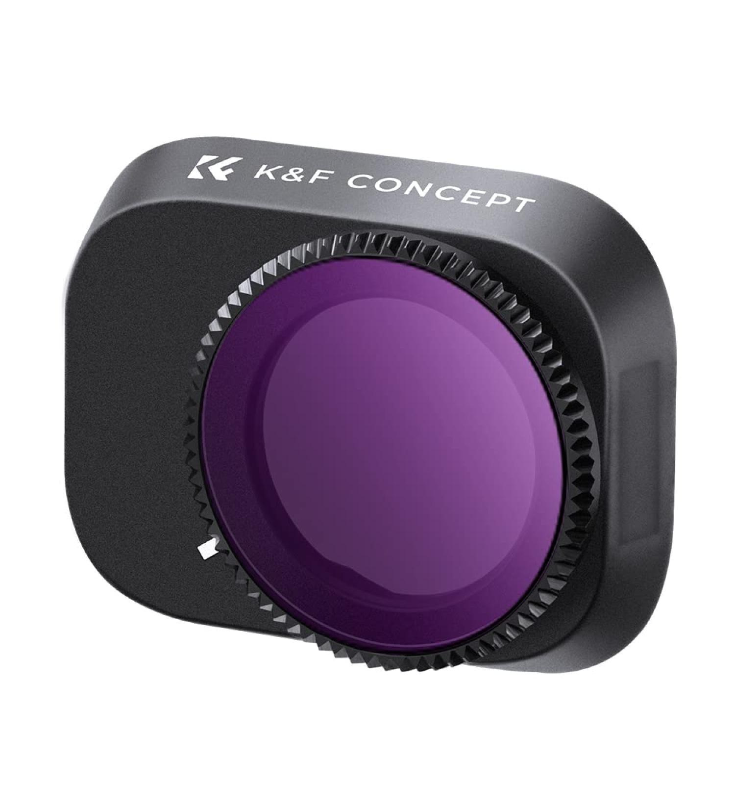 ND64PL Lens Filter for DJI Mini 3 & Mini 3 Pro - 2-in-1 Neutral Density & Polarizing Filter by K&F Concept - Buy Online on GoSupps.com