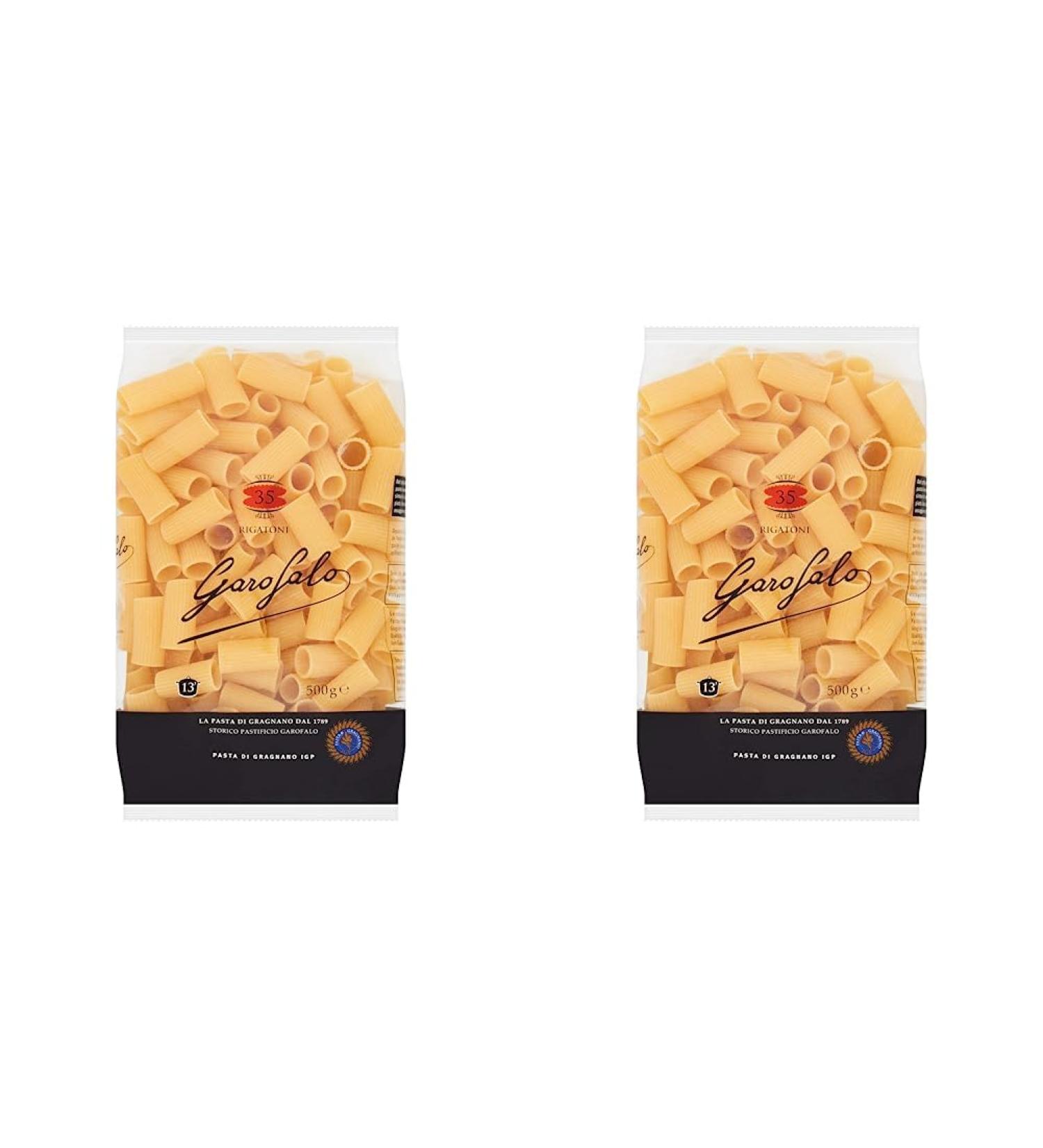 Garofalo Rigatoni Dry Pasta 500g (Pack of 2) - Buy Online on GoSupps.com