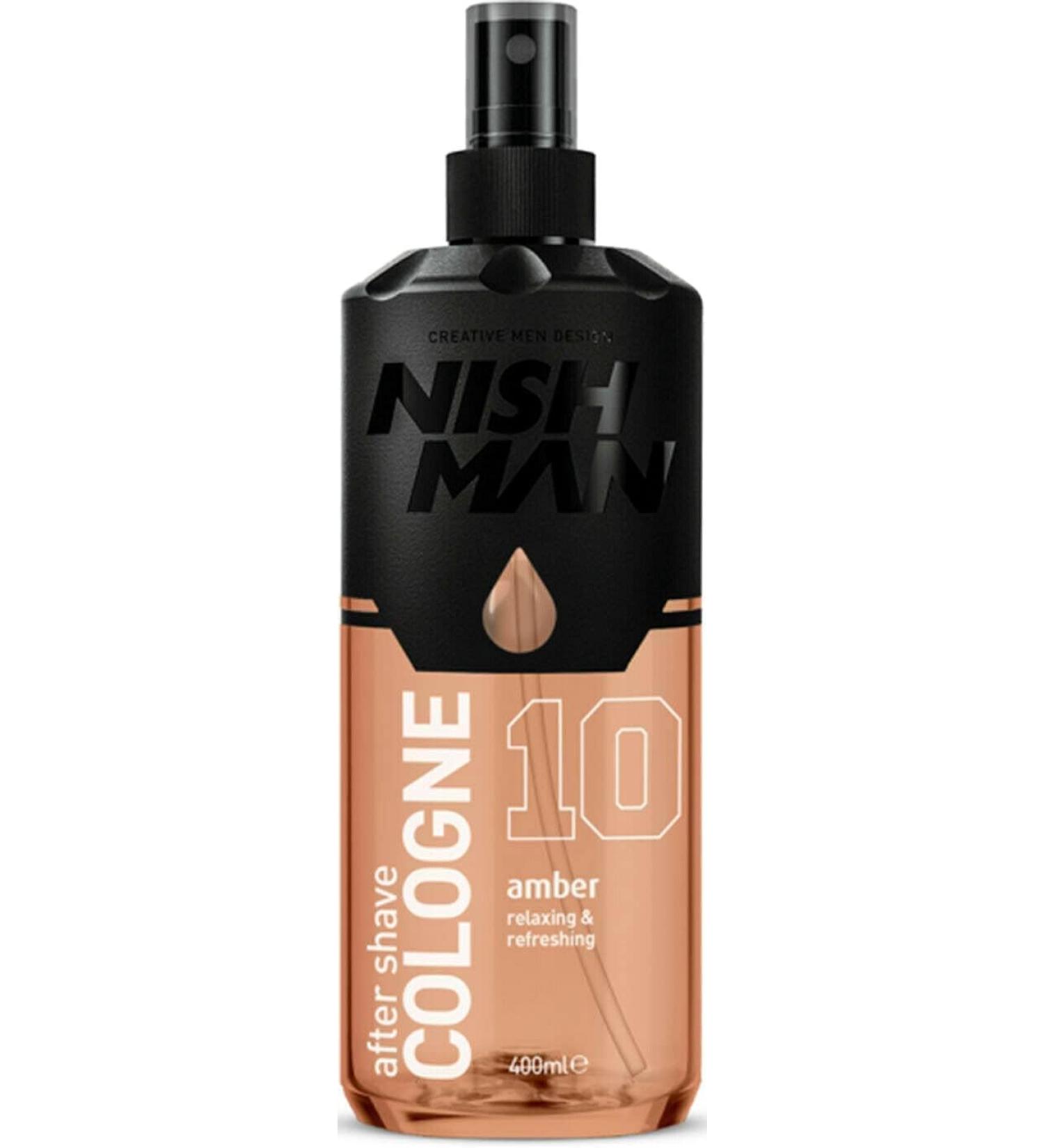 nishman After Shave Series (400ml 10 Amber) 14.11 Ounce (Pack of 1) 10 Amber - Buy Online on GoSupps.com