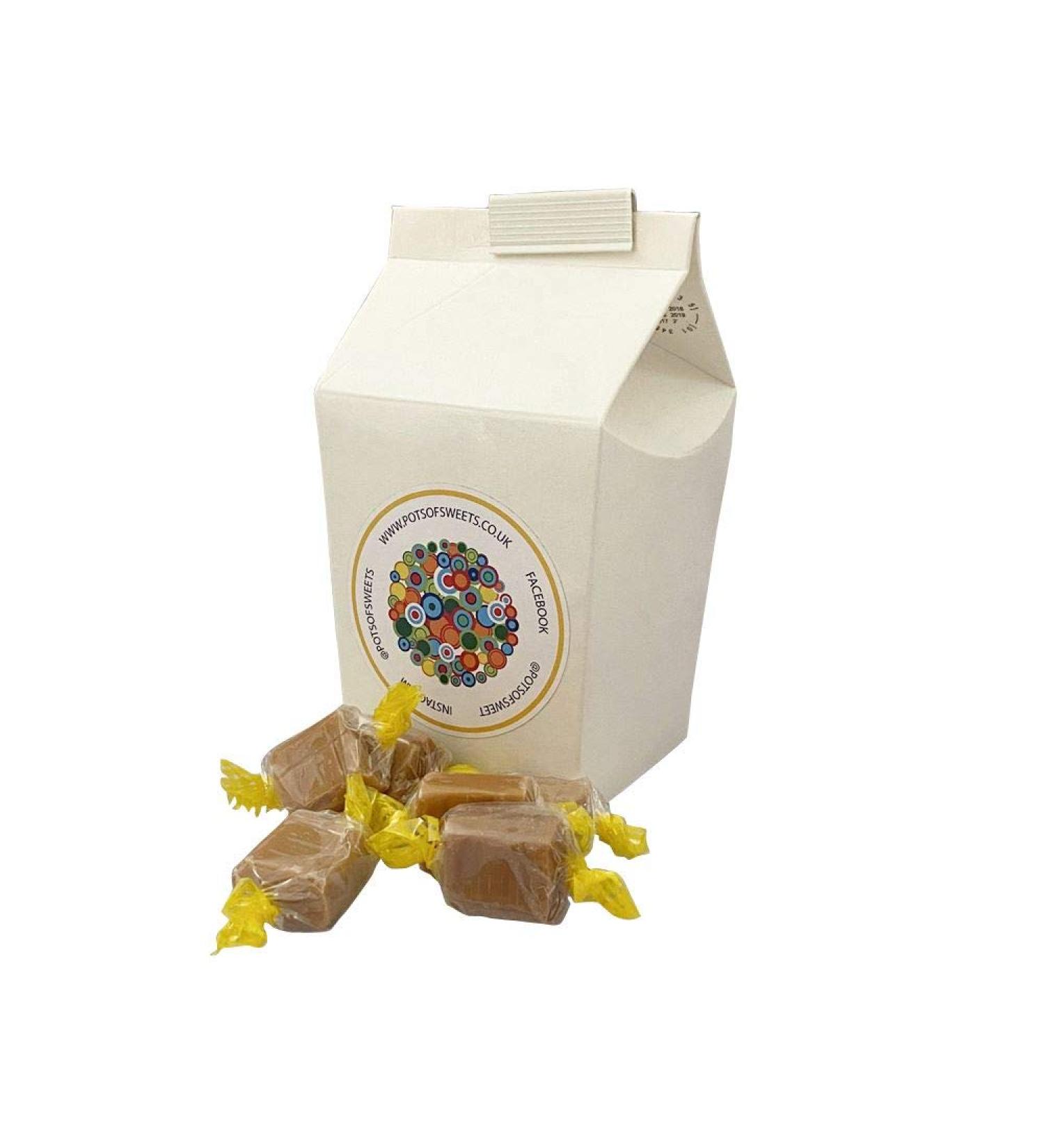 Personalized Customise with Your Own Message or Image 250g Carton of Bristows Vanilla Fudge - Buy Online on GoSupps.com