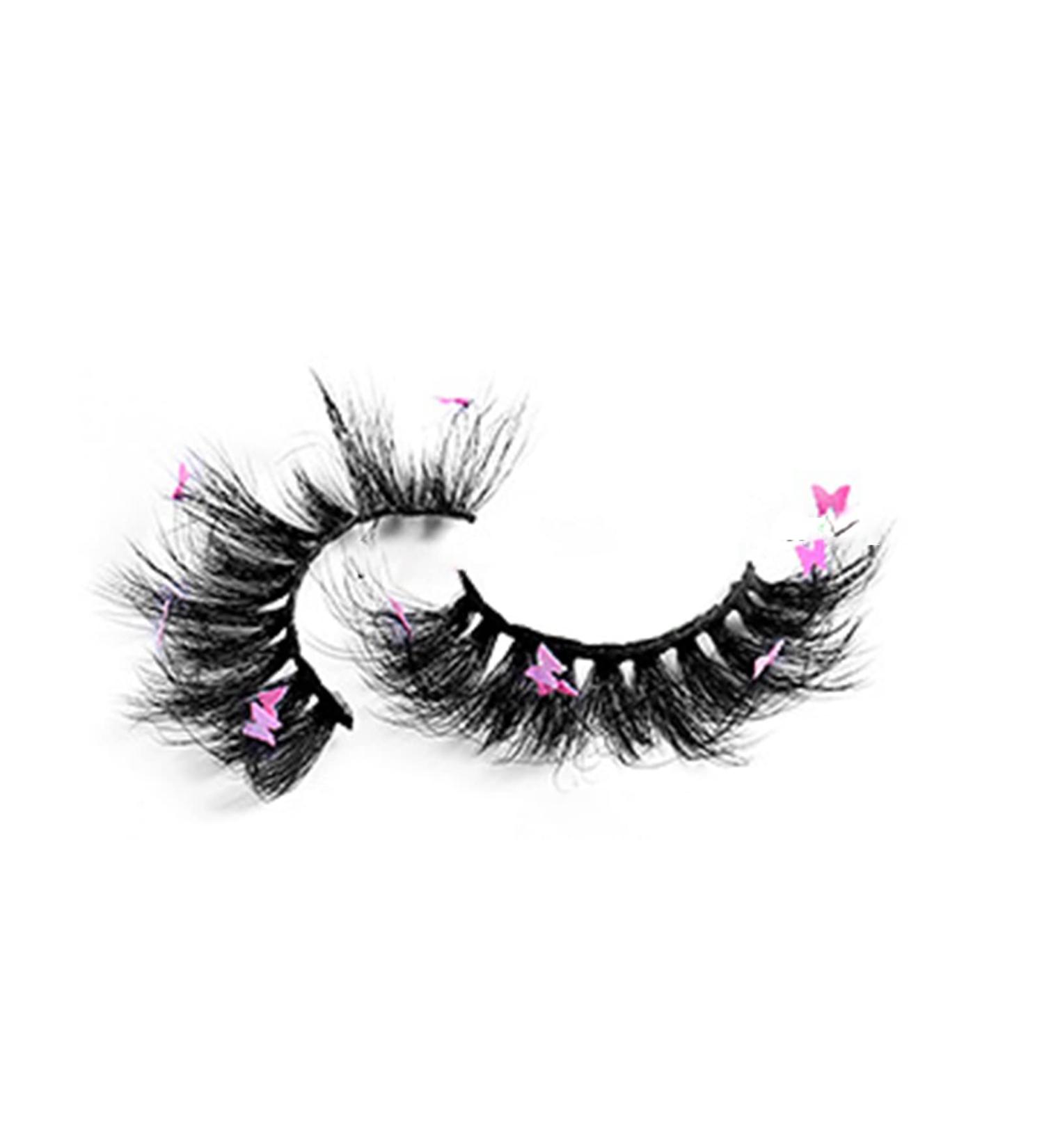 1 Pair False Eyelashes Long Wispy Fake Eyelashes Good Ductility Fluffy Volume Lashes Thick Messy Curly Fake EyeLashes Natural Fiber Perfect Stylish Eye Lashes Gift for Female 1 - Buy Online on GoSupps.com