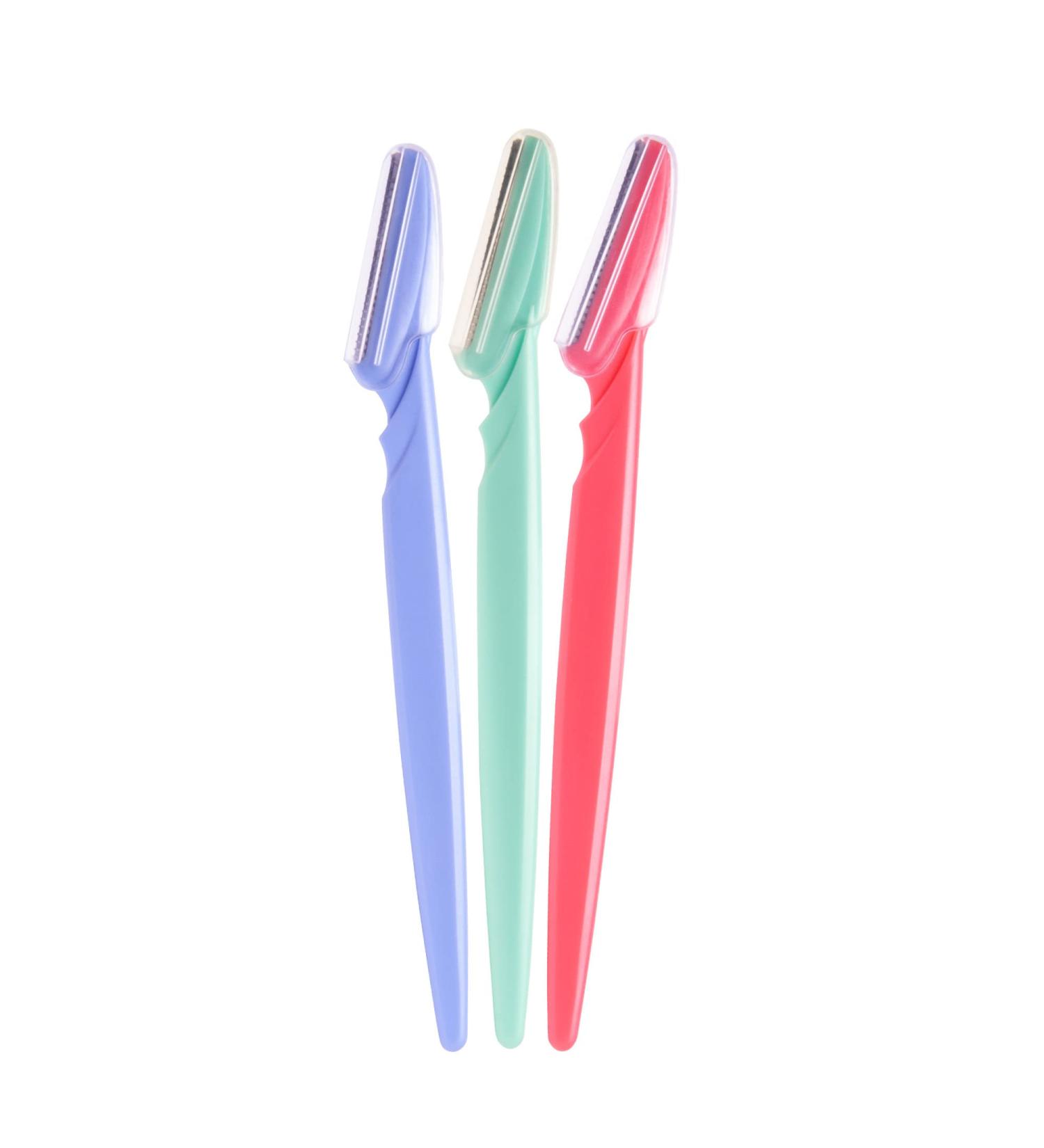 Diane D220 Eyebrow Facial Hair Trimmer Dermaplaning Razor - 3 Pack - Buy Online on GoSupps.com