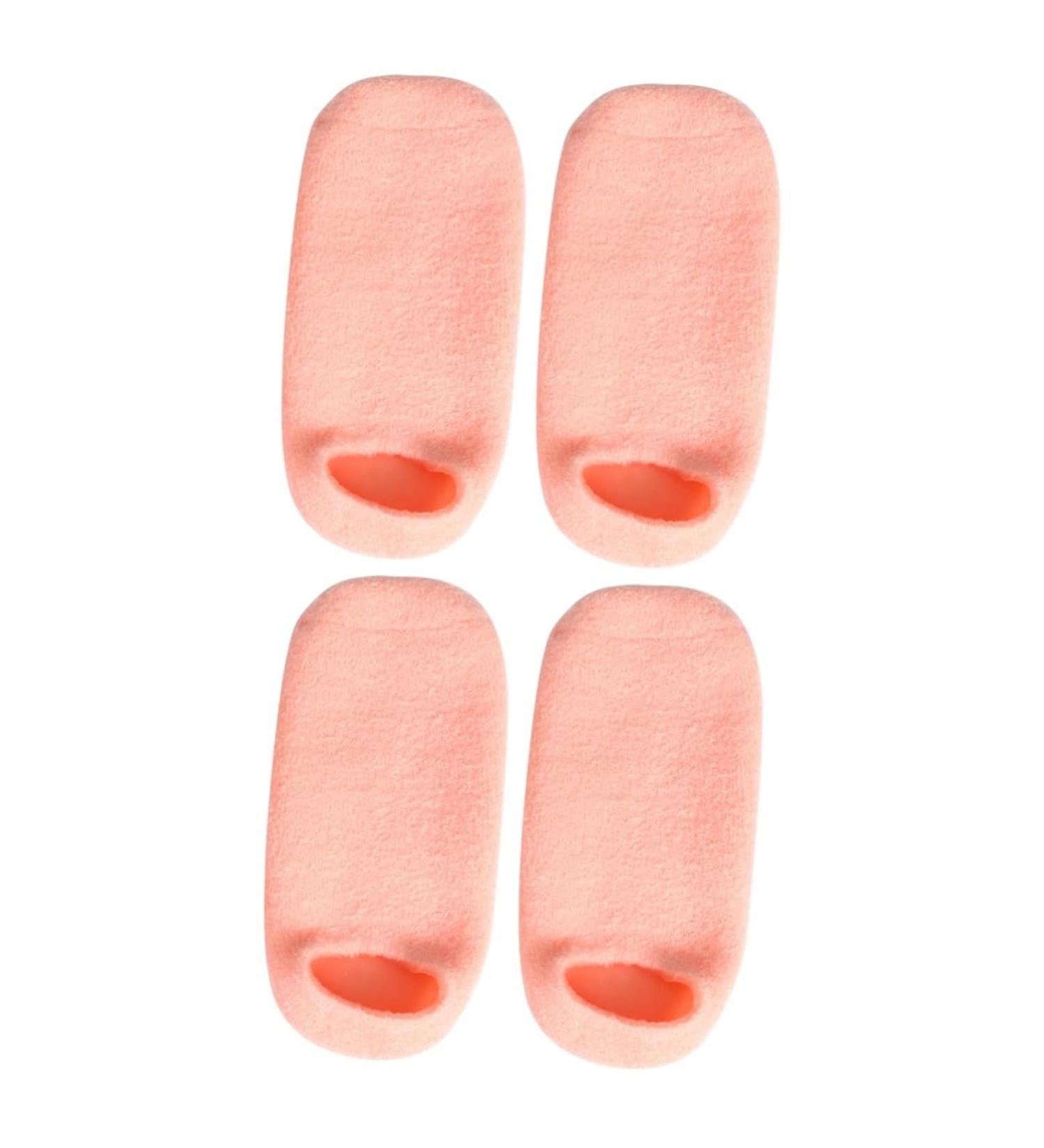 FRCOLOR 2 Pairs Anti-Tear Socks Heel Sleeve Women Socks with Foot Lotion Socks Shoes Gel Moisture Socks Ankle Ripstop Socks Feather Yarn Moisturising Socks - Buy Online on GoSupps.com