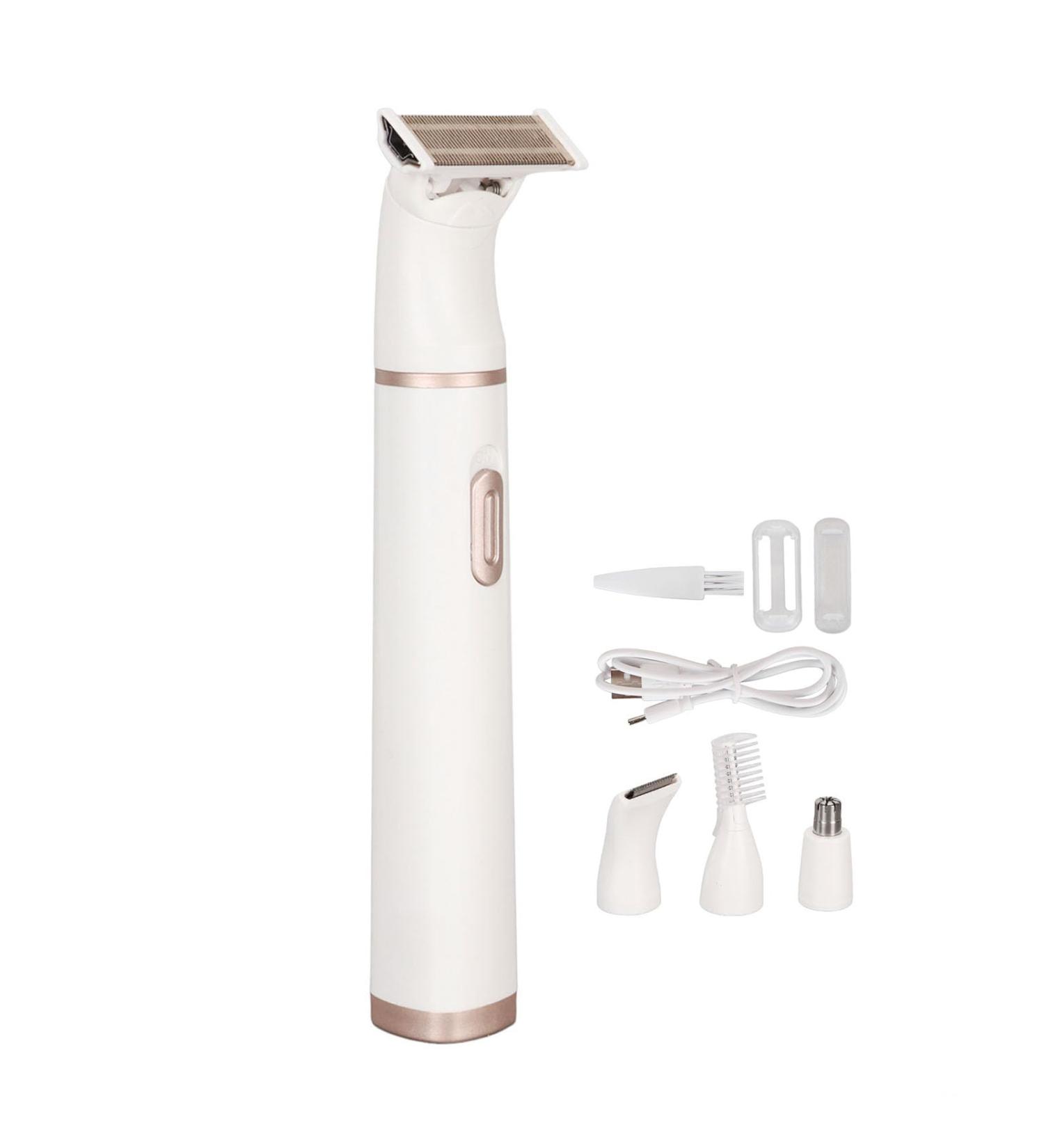 4 in 1 Facial Hair Removal for Women | Eyebrow Nose Armpit Trimmer | Shop Internationally - Buy Online on GoSupps.com