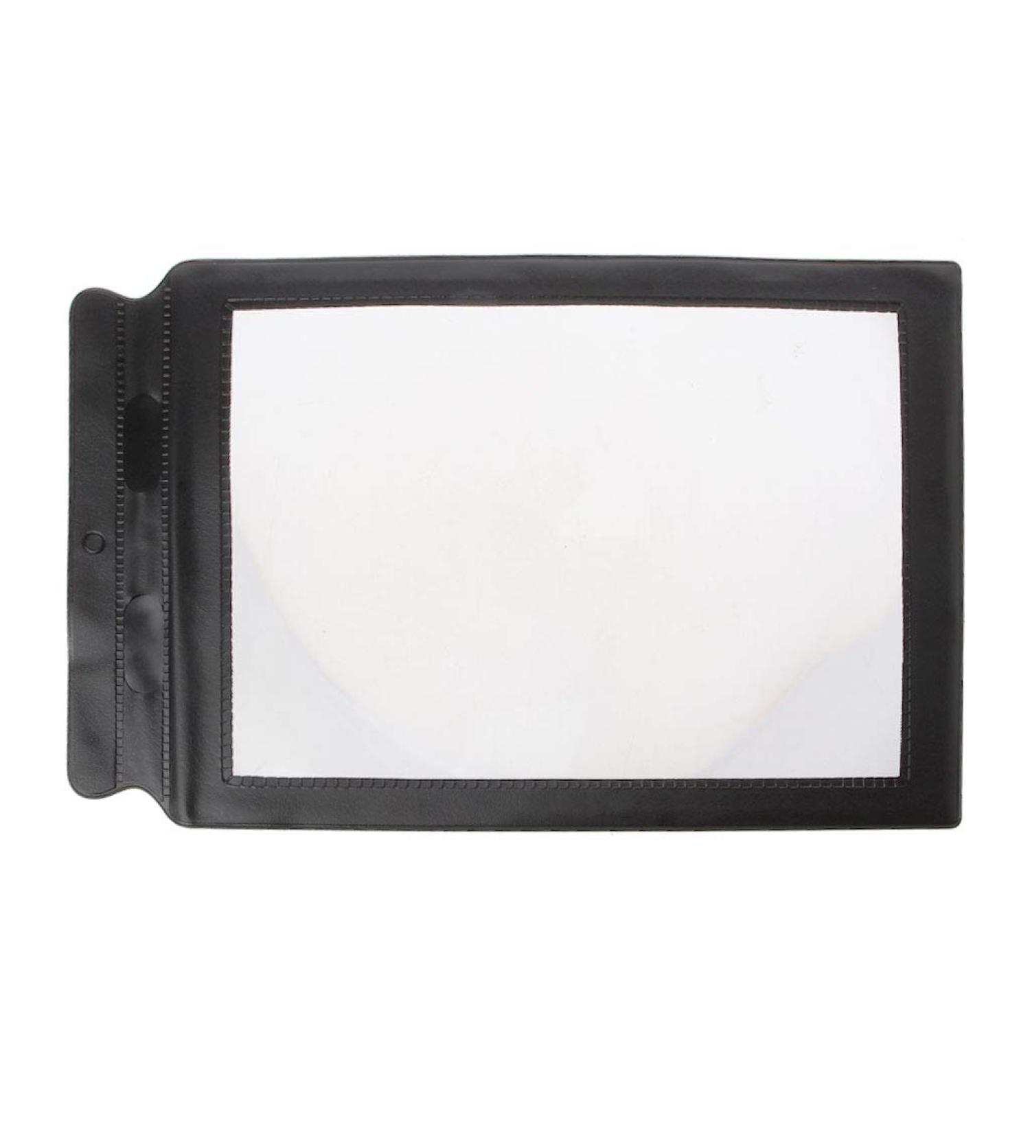 3X Large Reading Magnifier A4 Full Page Sheet Magnifying Glass Book Reading Lens Page Reading Glass Lens Magnification Small Gift - Buy Online on GoSupps.com