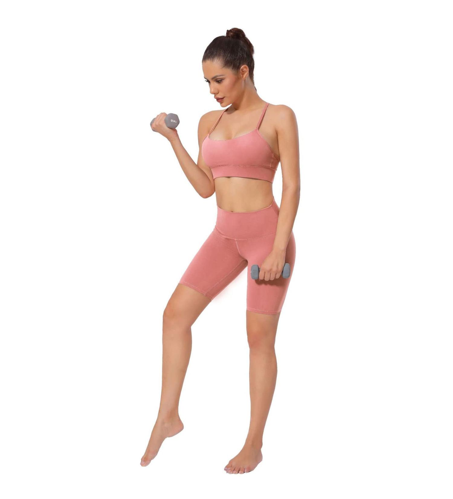 Buy Pink Sleeveless Lace Bustier Blouse - Casual Women s Yoga Tanks | Strong Hold & Stylish Design - International Shipping Available - Buy Online on GoSupps.com