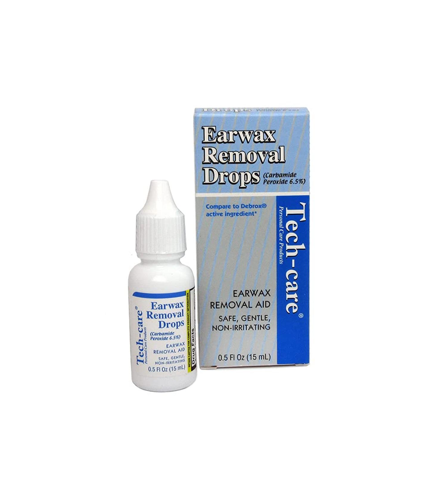 Tech-care Ear Wax Removal Drops 0.5 oz Bottle
