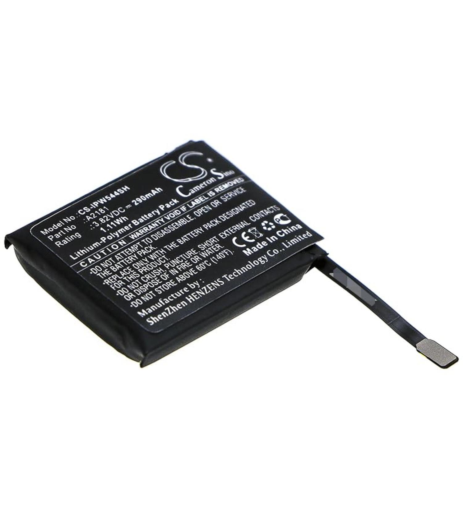 Replacement Battery for Apple MWVF2LL/A MWW12LLA Watch SE2 44mm & Series 5 44mm - Part No: A2181 3.82V | International Shipping - Buy Online on GoSupps.com