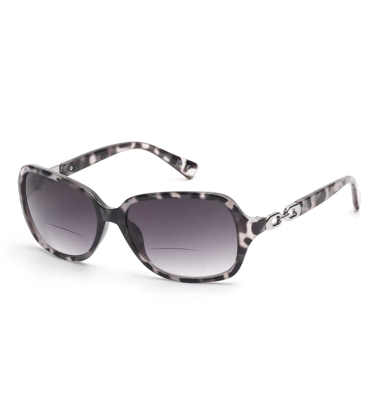 JM Classic Bifocal Reading Sunglasses for Women - Vintage UV Protection Outdoor Glasses in Gray Tortoise 2.25x - Buy Online on GoSupps.com