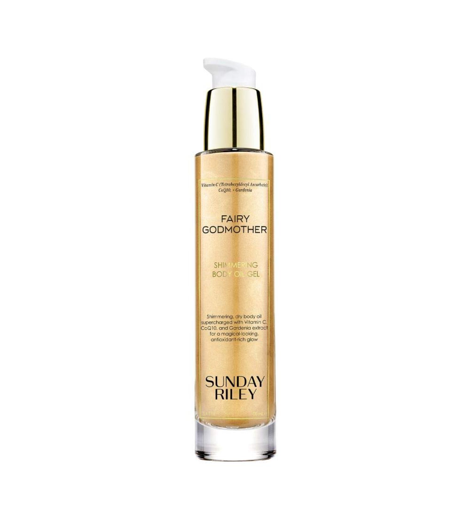 Sunday Riley Fairy Godmother Shimmering Body Oil Gel - 3.4 fl. oz - Buy Online on GoSupps.com