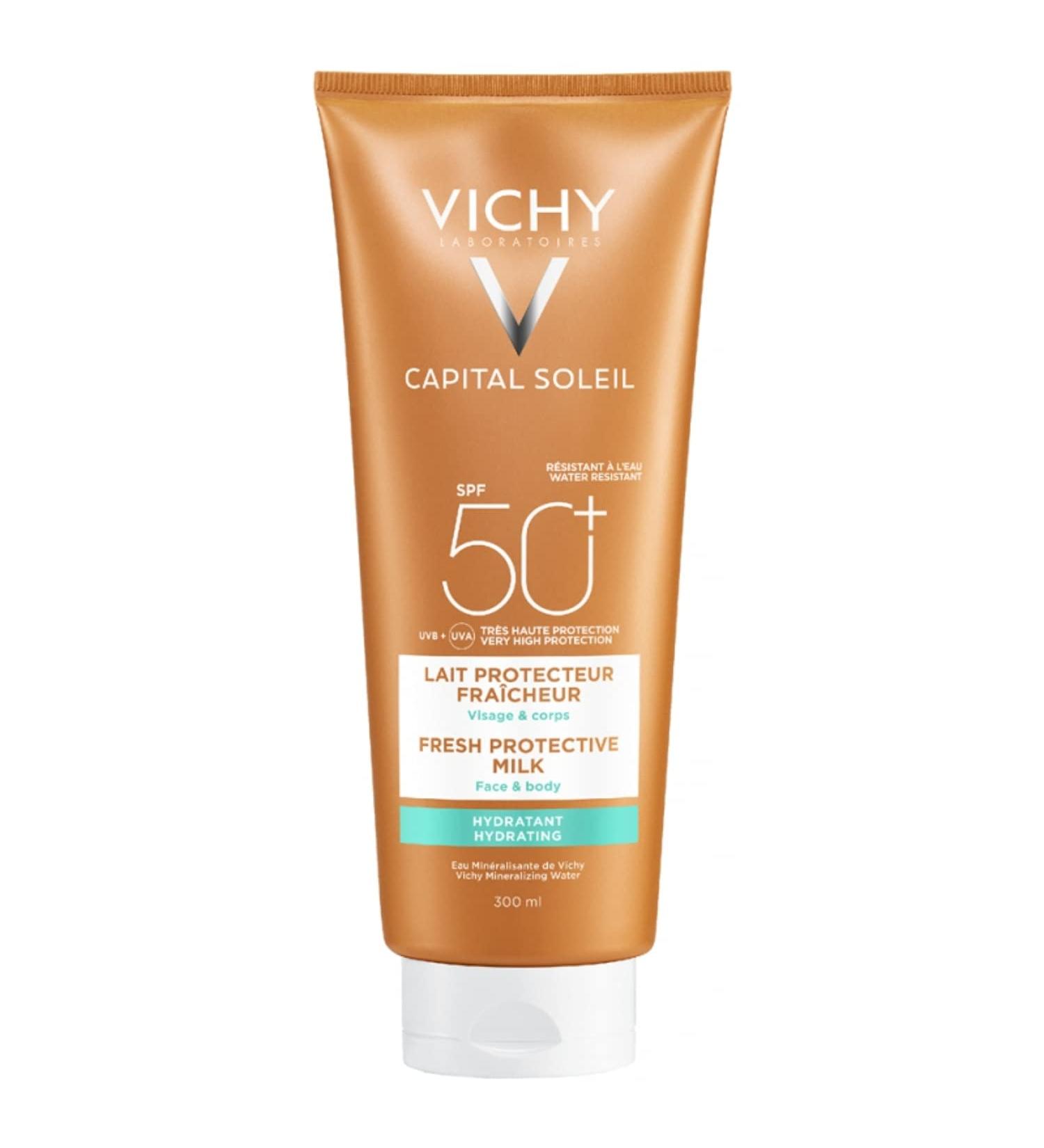 Vichy Ideal Soleil Family Sunscreen SPF 50+ 300ml - High Protection International Shipping - Buy Online on GoSupps.com