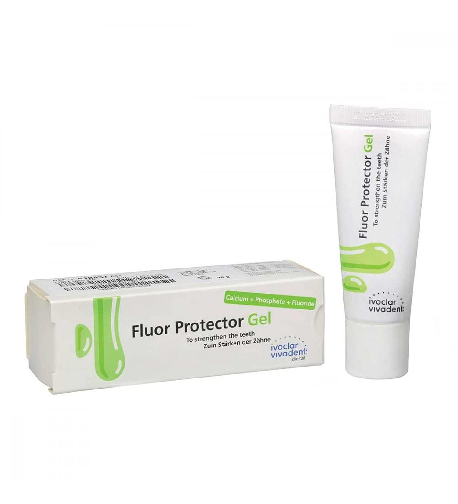 Fluor Protector Gel 20g - Strengthen Enamel & Protect Teeth | Fast International Shipping - Buy Online on GoSupps.com